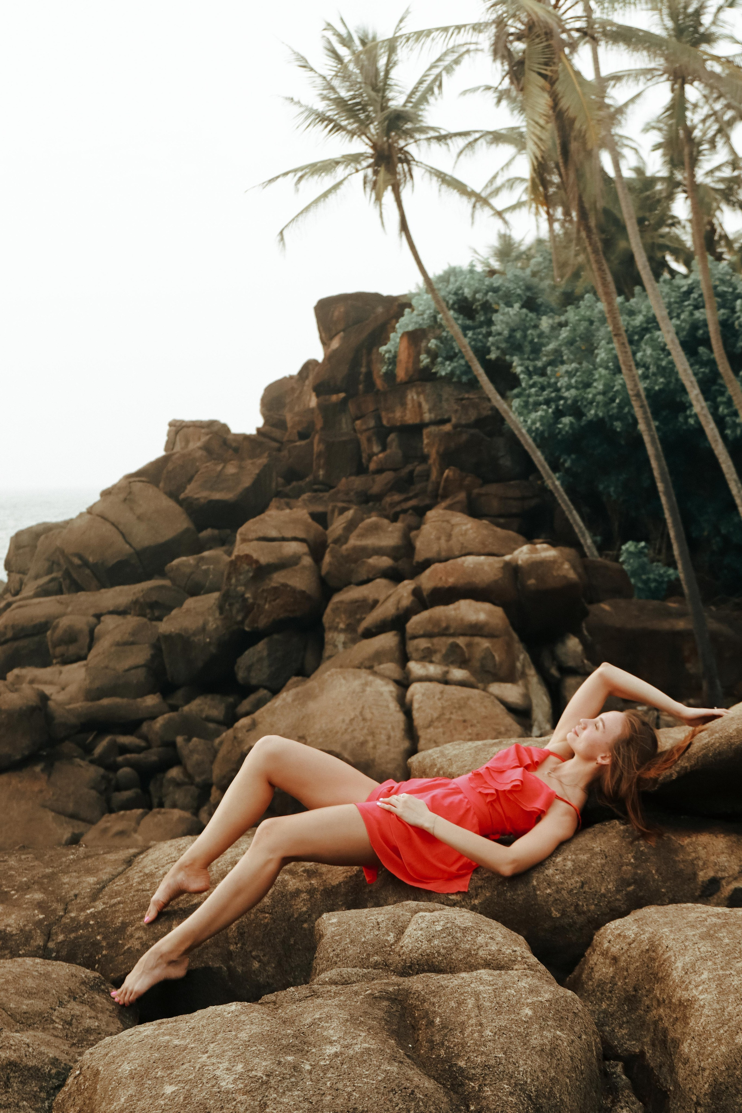 Унаватуна пляж. Фотограф на Шри-Ланке