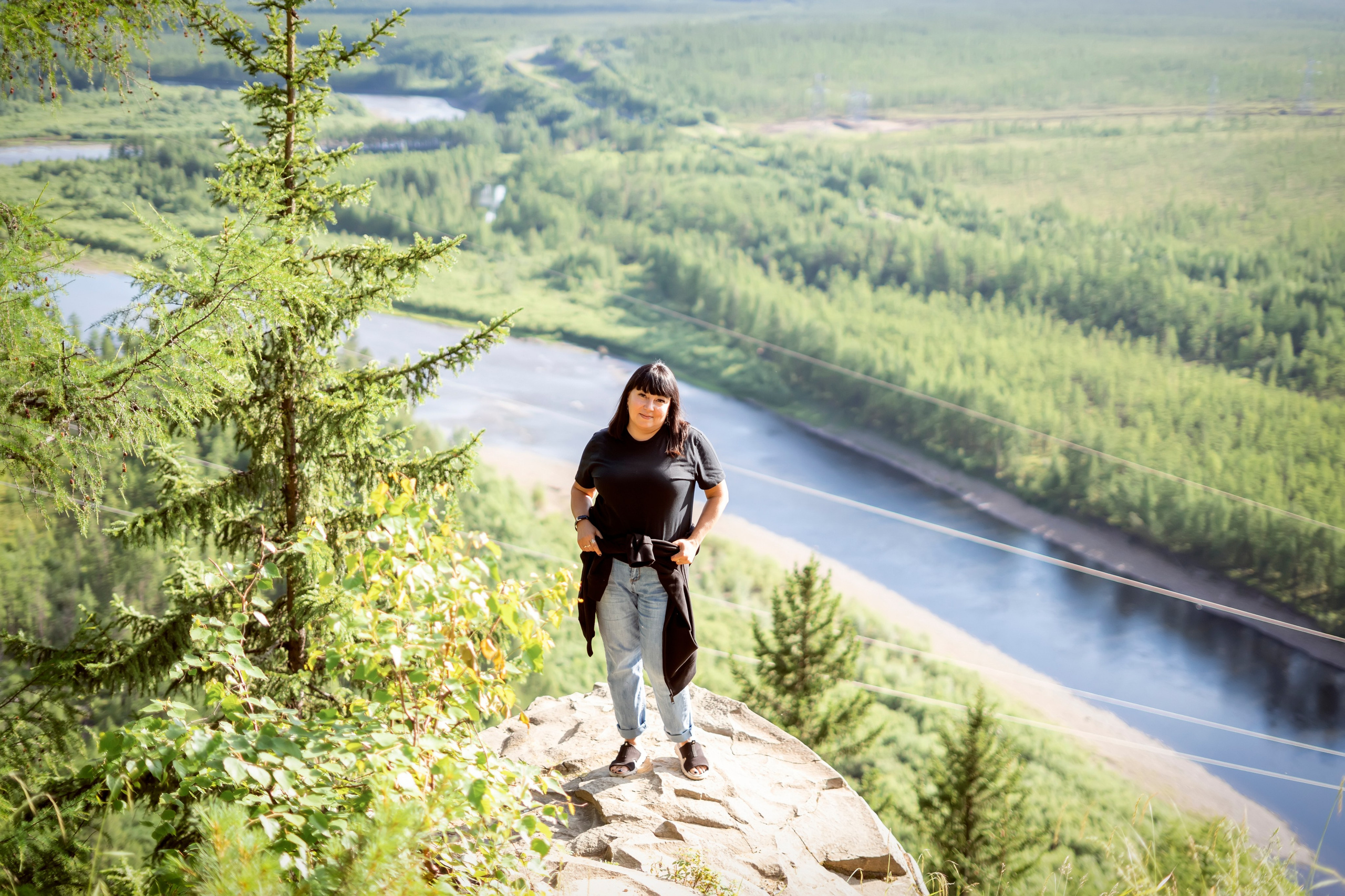 Летняя прогулка на АЯМовской скале. Семейный и детский фотограф в Хабаровске Анна Гриневич