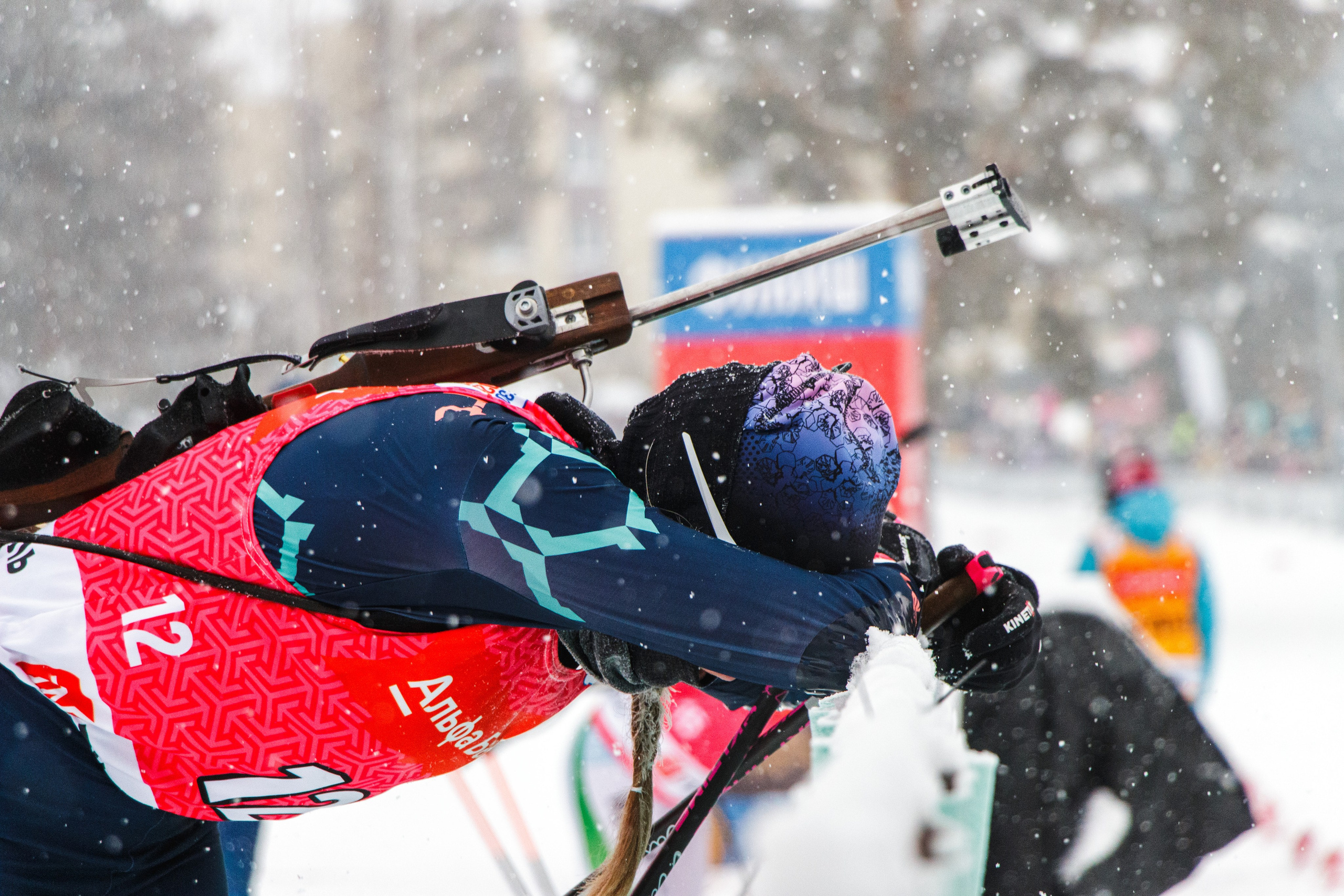 Ижевская винтовка 56. Масс старт. Олег Романов. Мастер фото по спорту
