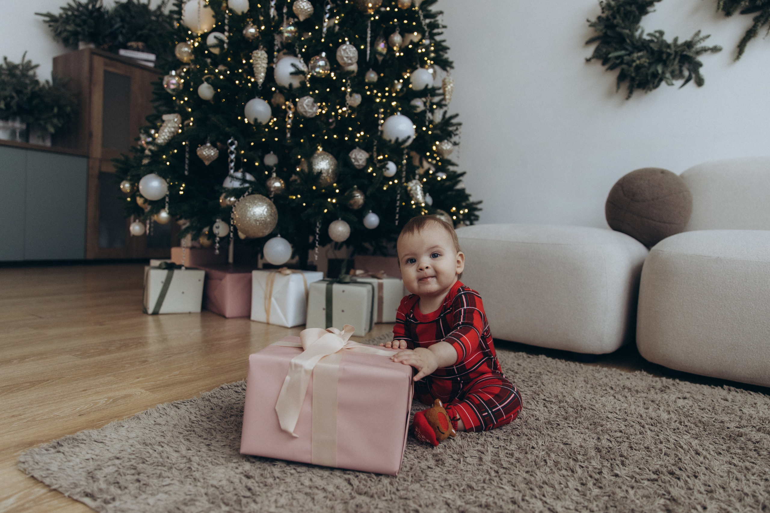Первый новый год Марьяны. Фотограф на крещение в Рязани. Семейный фотограф