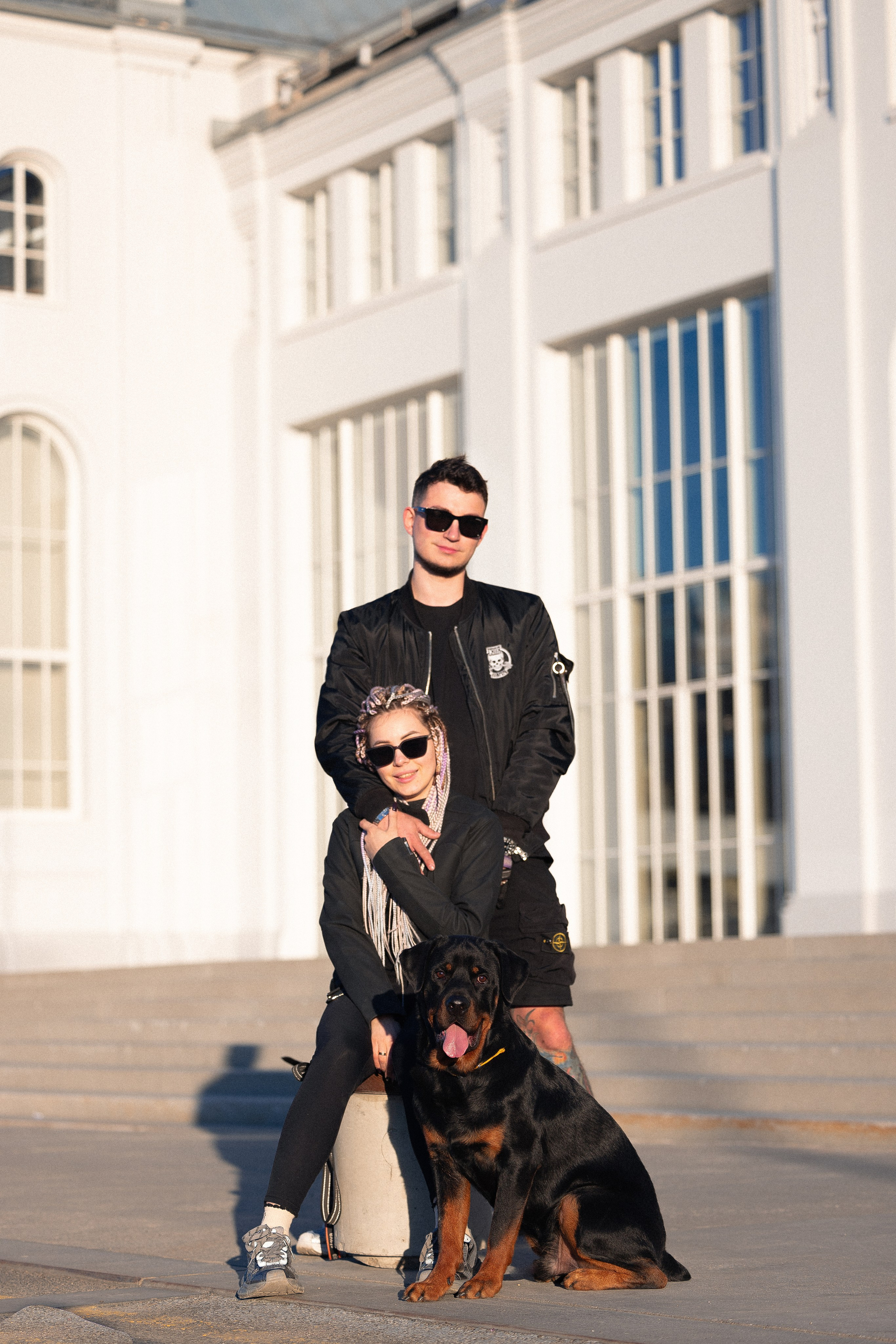 Катя, Леша, Трой и Лея. Фотограф и видеограф анималист Аганина Дарья