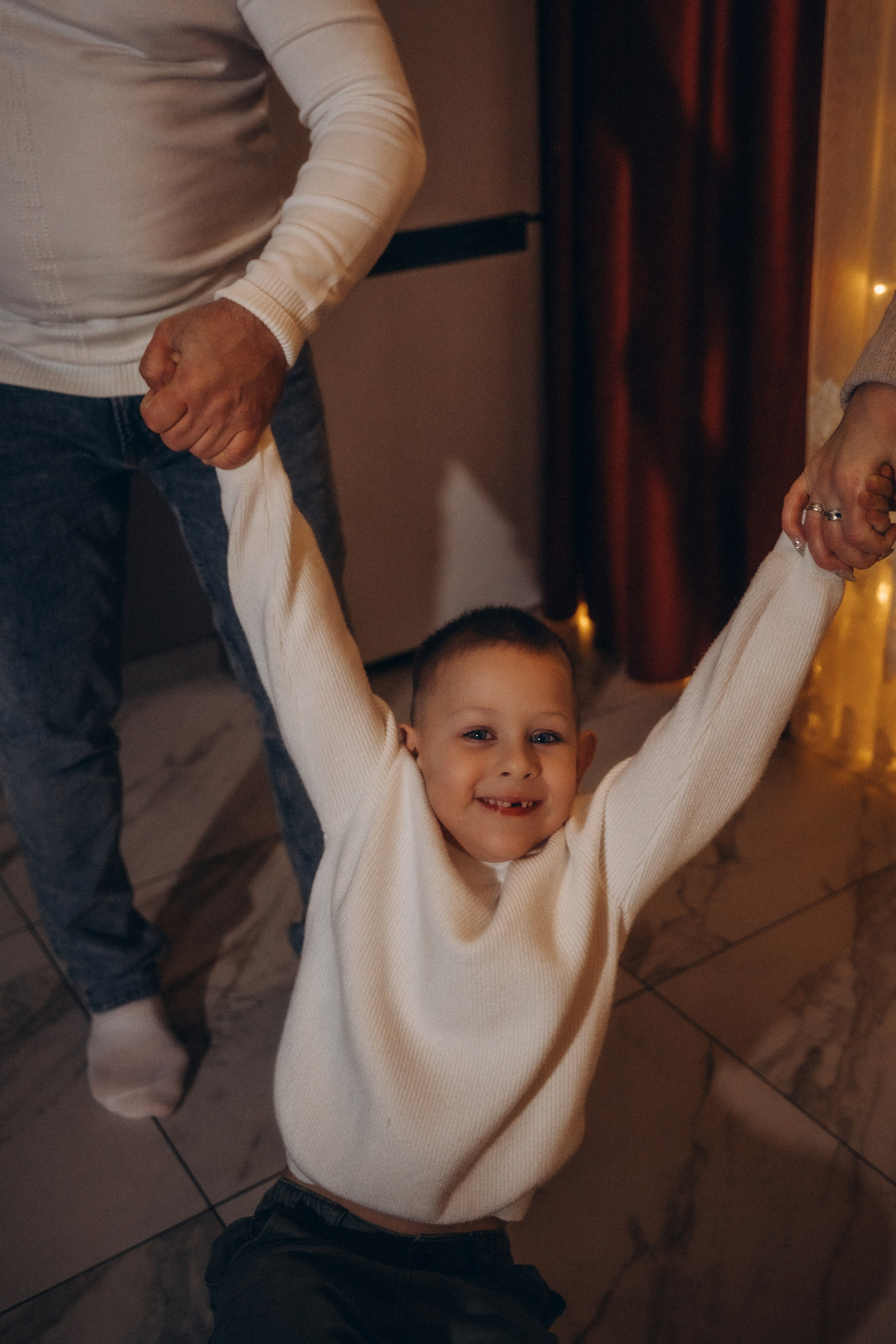 Семья Киприяновы, Новый год дома. Семейный фотограф в Белгороде Амелина Алина