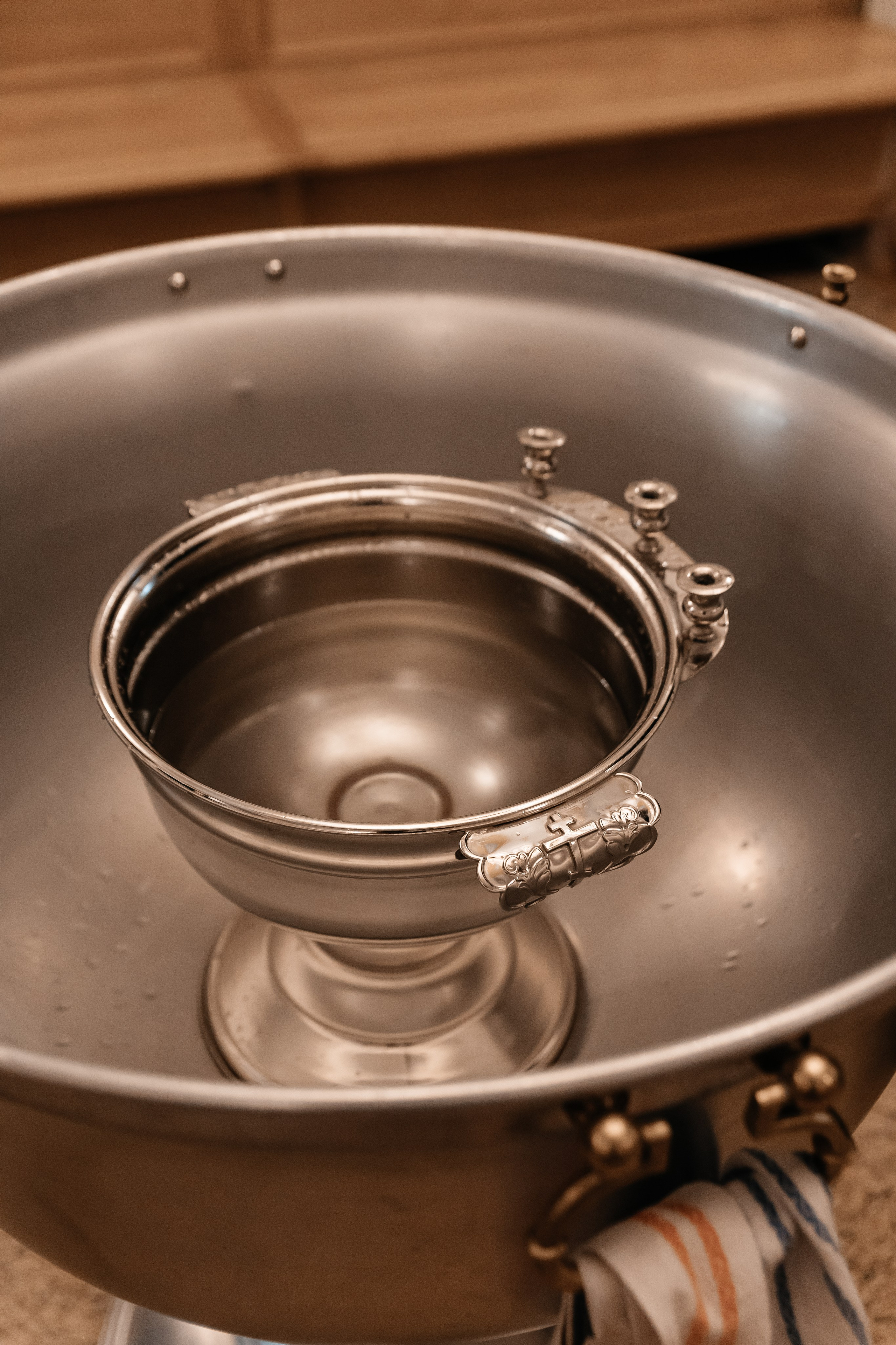 Крещение Максима. Семейный фотограф Минск Усова Ольга