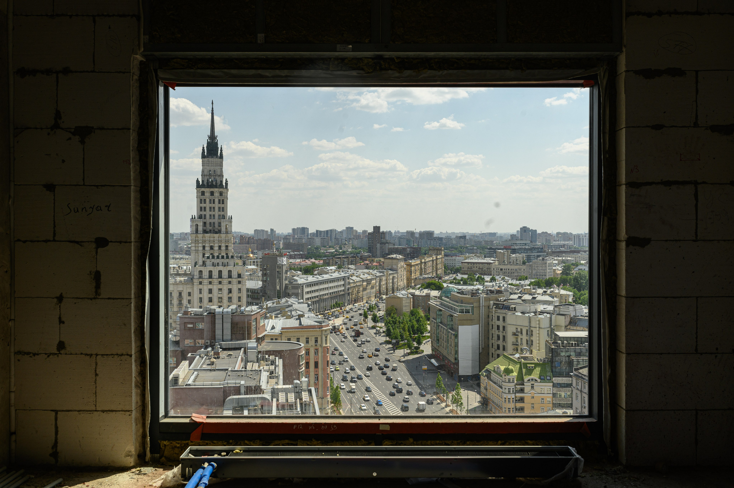 Фотосъмка строительства RED7. Фотограф Сергей Белов | Москва