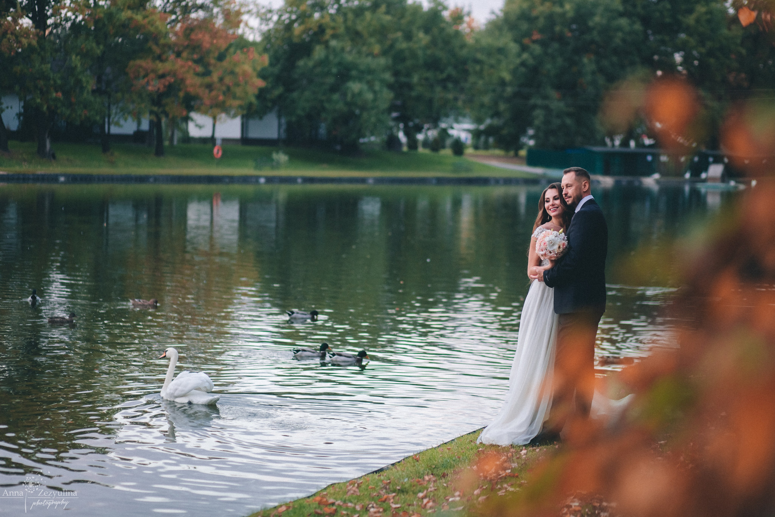 Свадебная съемка. Фотограф Зезюлина Анна