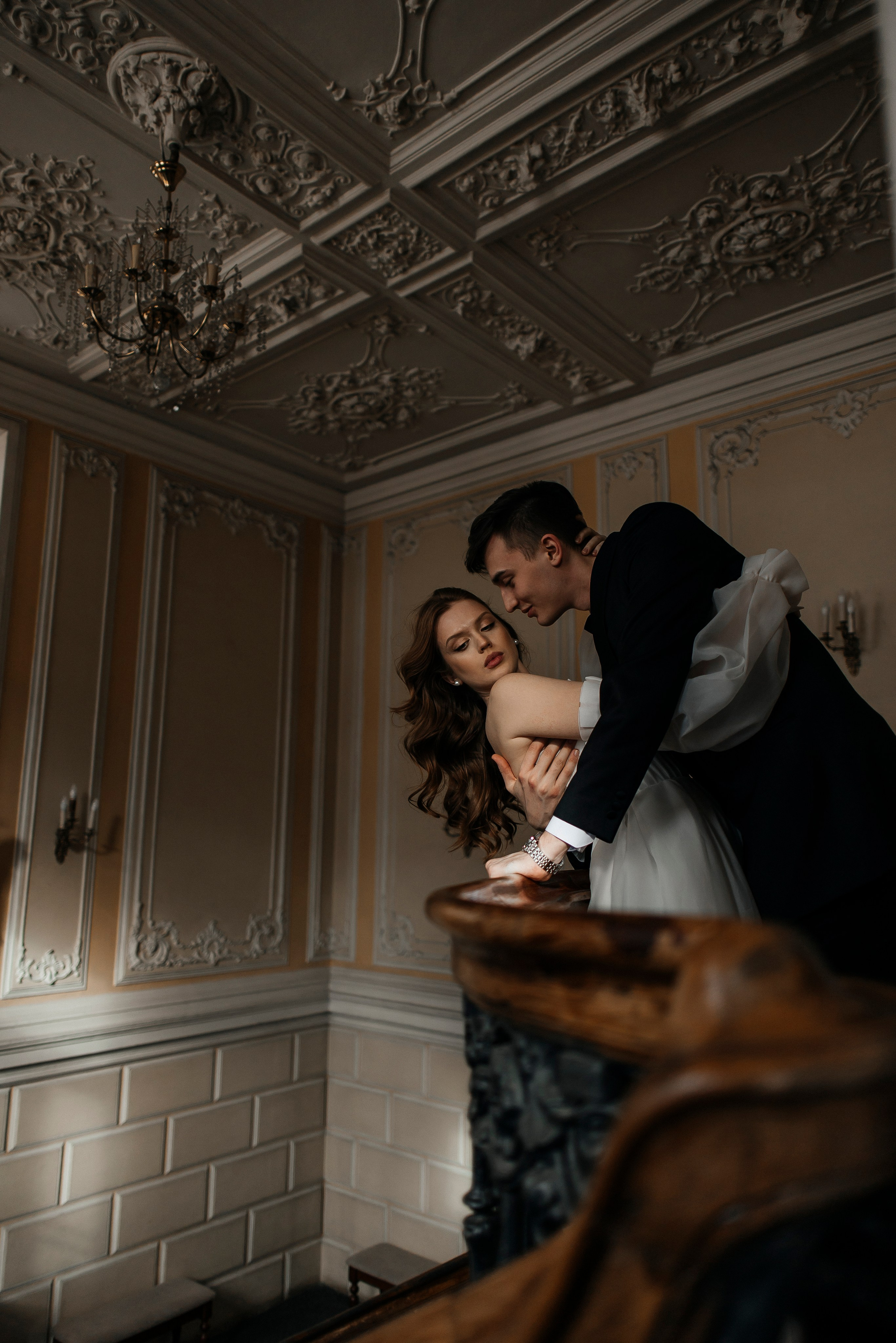 Мария и Александр (съемка в библиотеке). Фотограф в Москве Екатерина Потапова