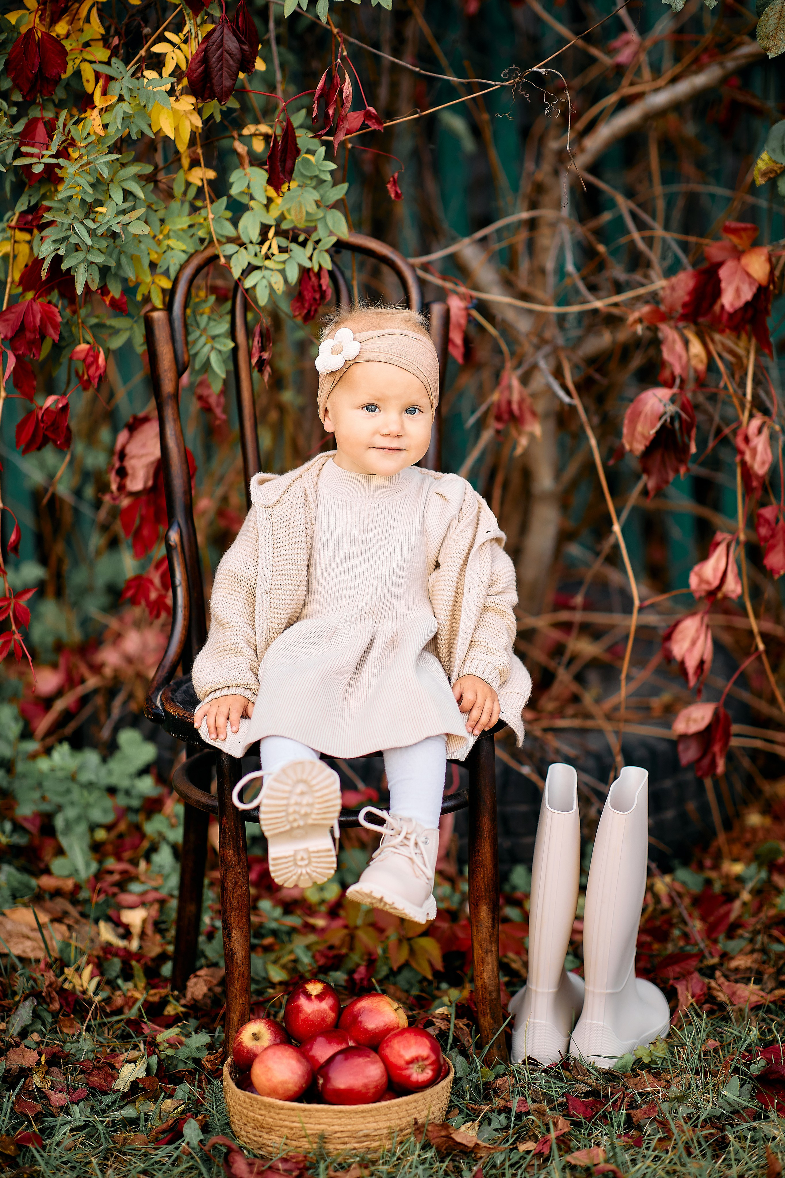 Осень. Фотопроект стул. Семейный и детский фотограф в Ярославле Юлия Галашина
