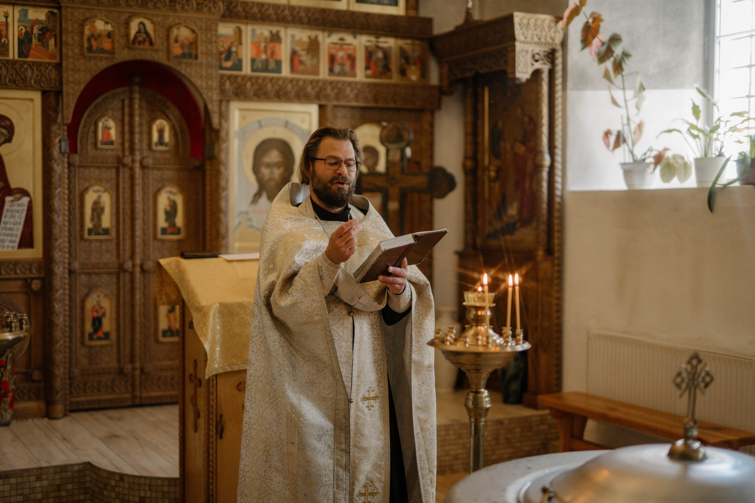 Крещение Мирона. Свадебный и семейный фотограф в Калуге Анна Киреева