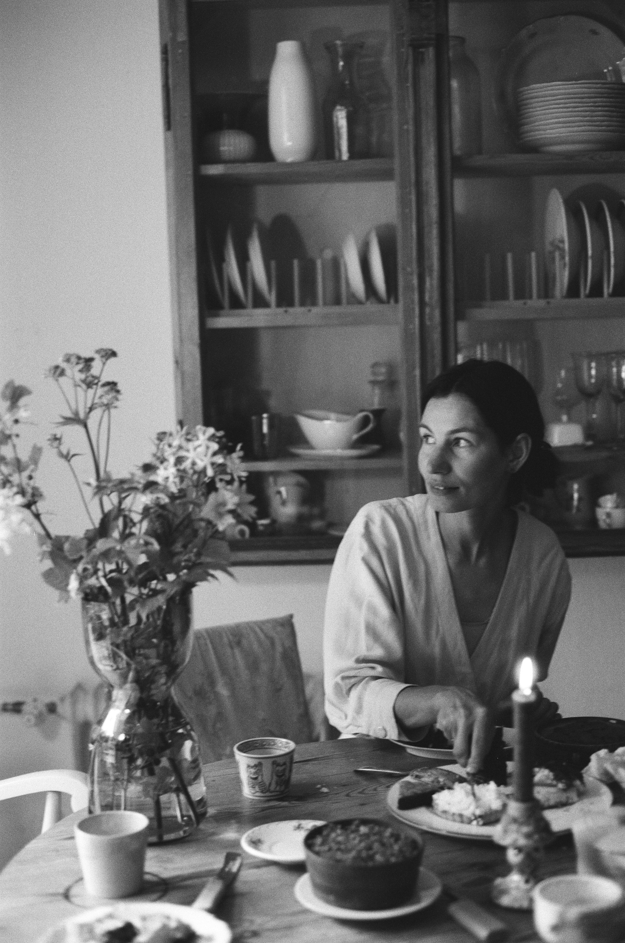 Portraits / b&w. Katya Zimina, film photographer