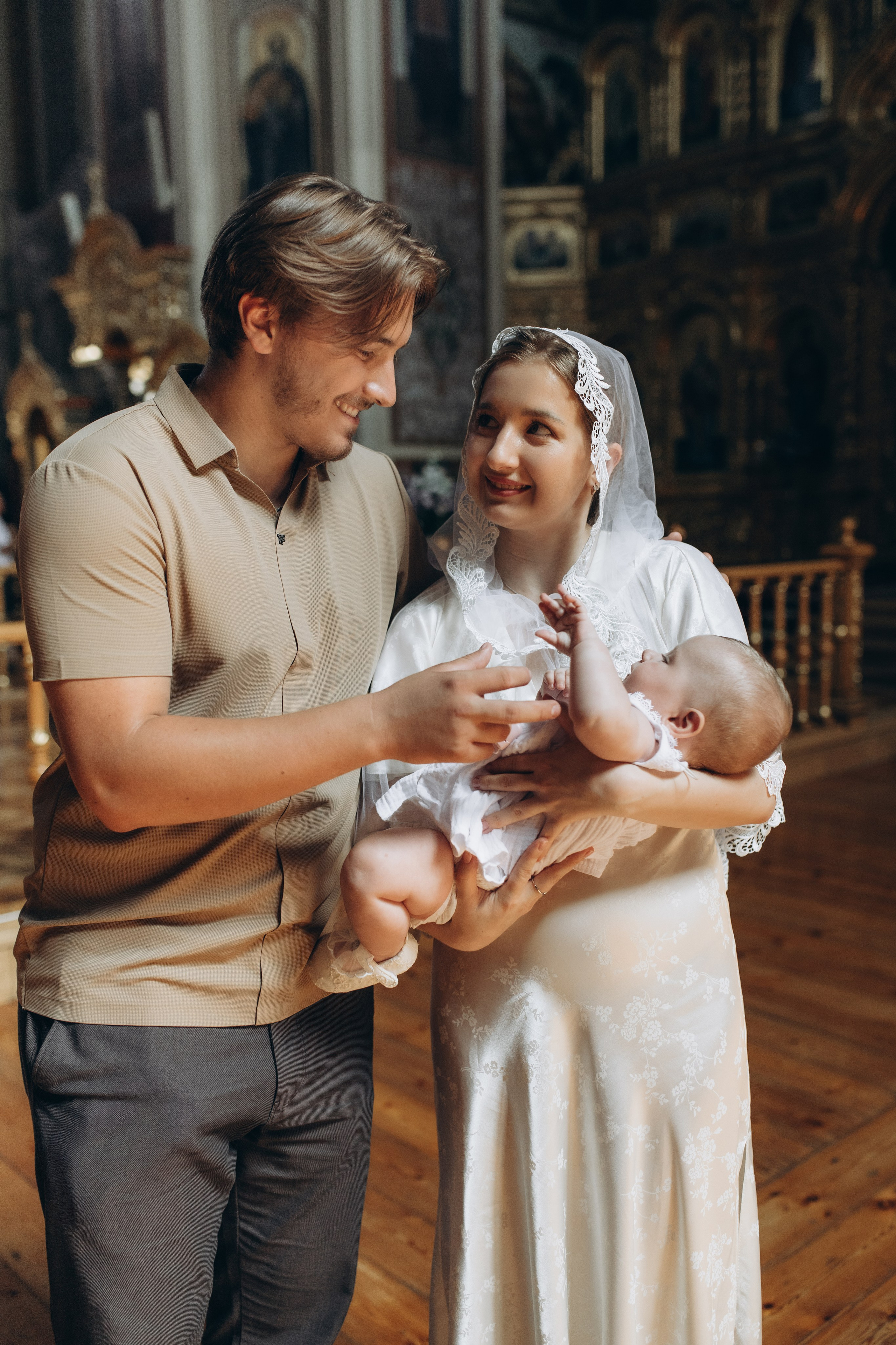 Крещение Марии. Семейный фотограф в Краснодаре Виктория Кокоулина