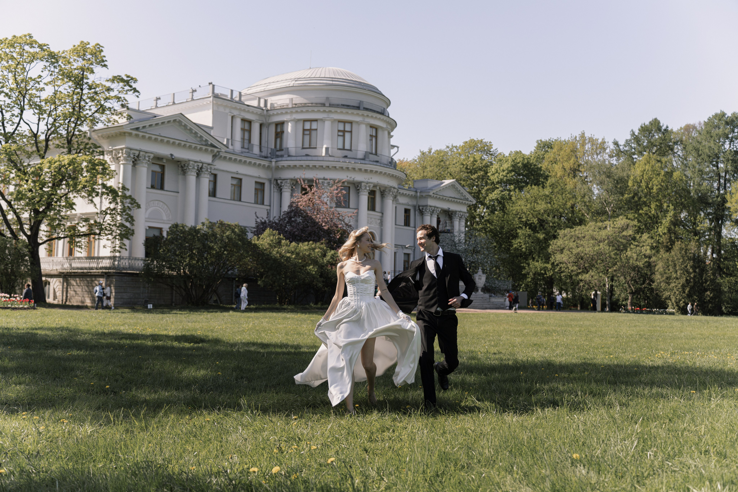 Свадьба, ЦПКИО и Елагин остров. Фотограф Оксана Шавва