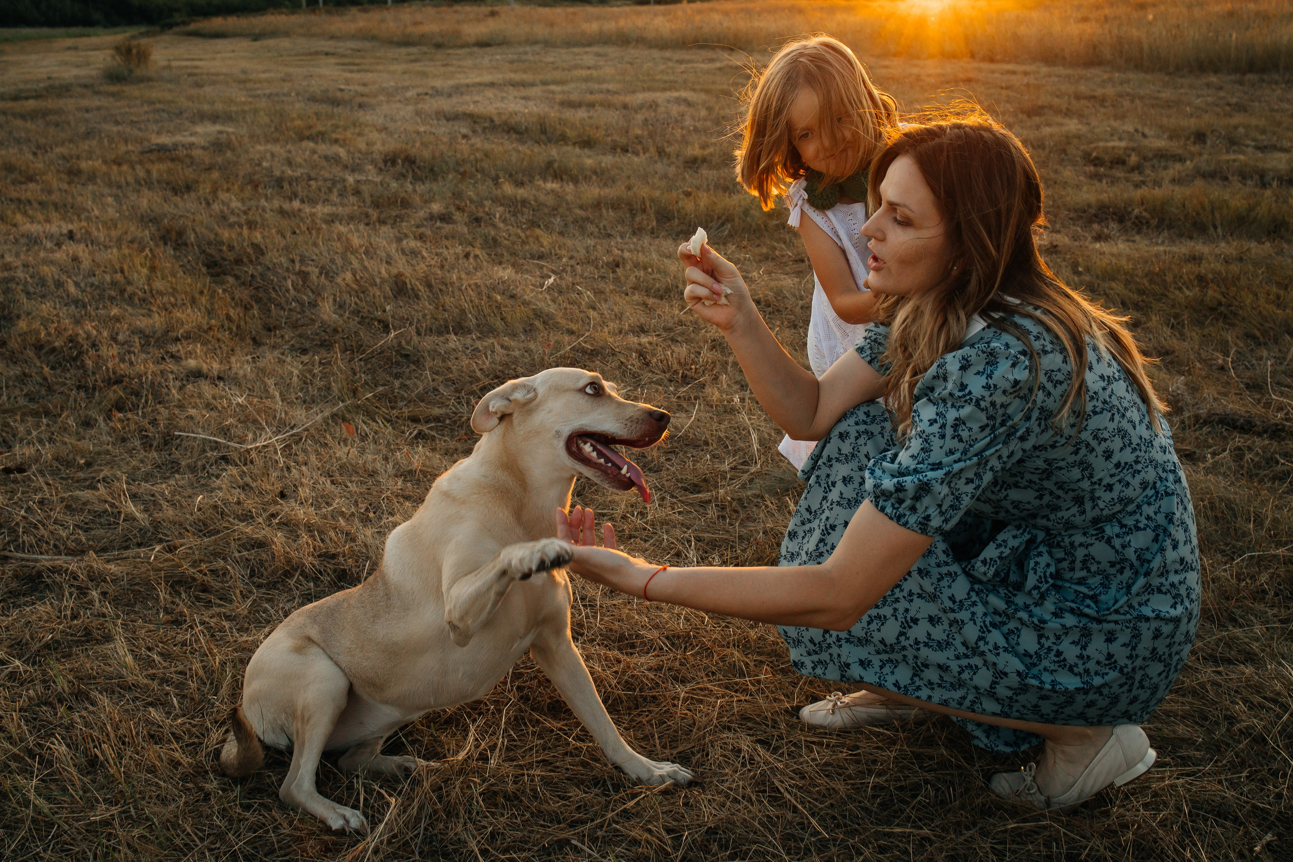 Александра, Артём и Ева