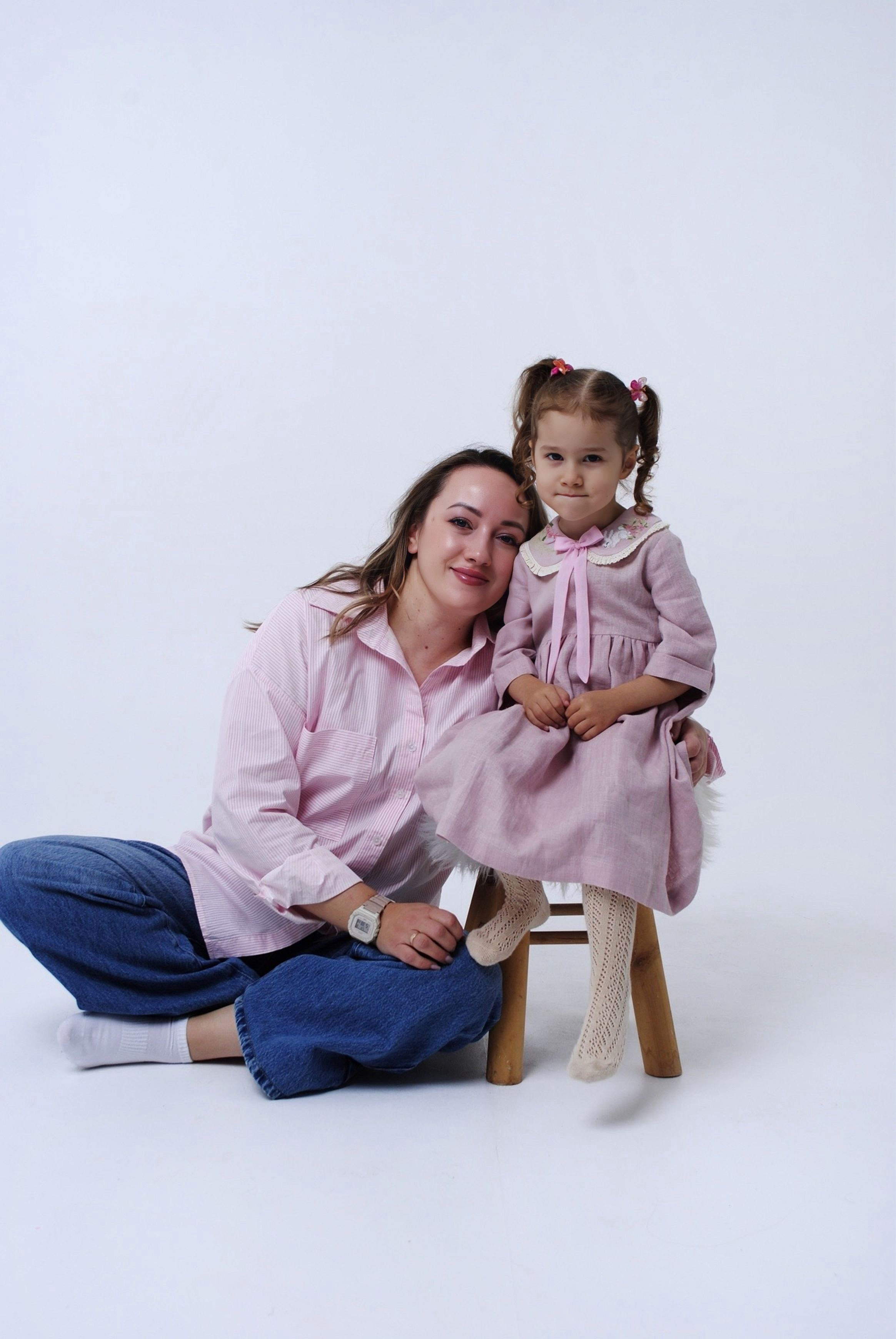 Наталья и дочь. Фотограф Мария Мусаелян
