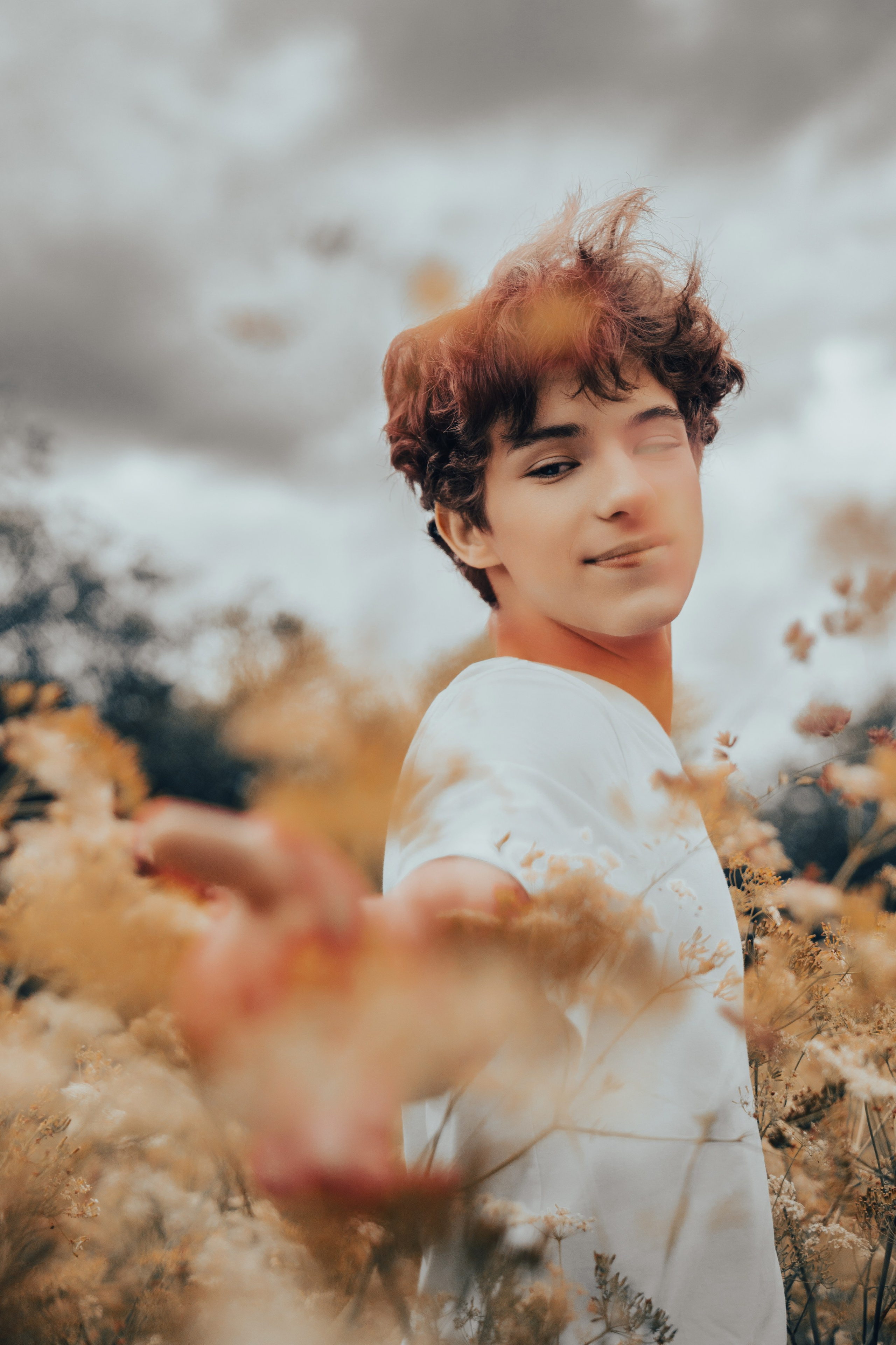 Фотосессия в поле. ТриМедиа Продакшн