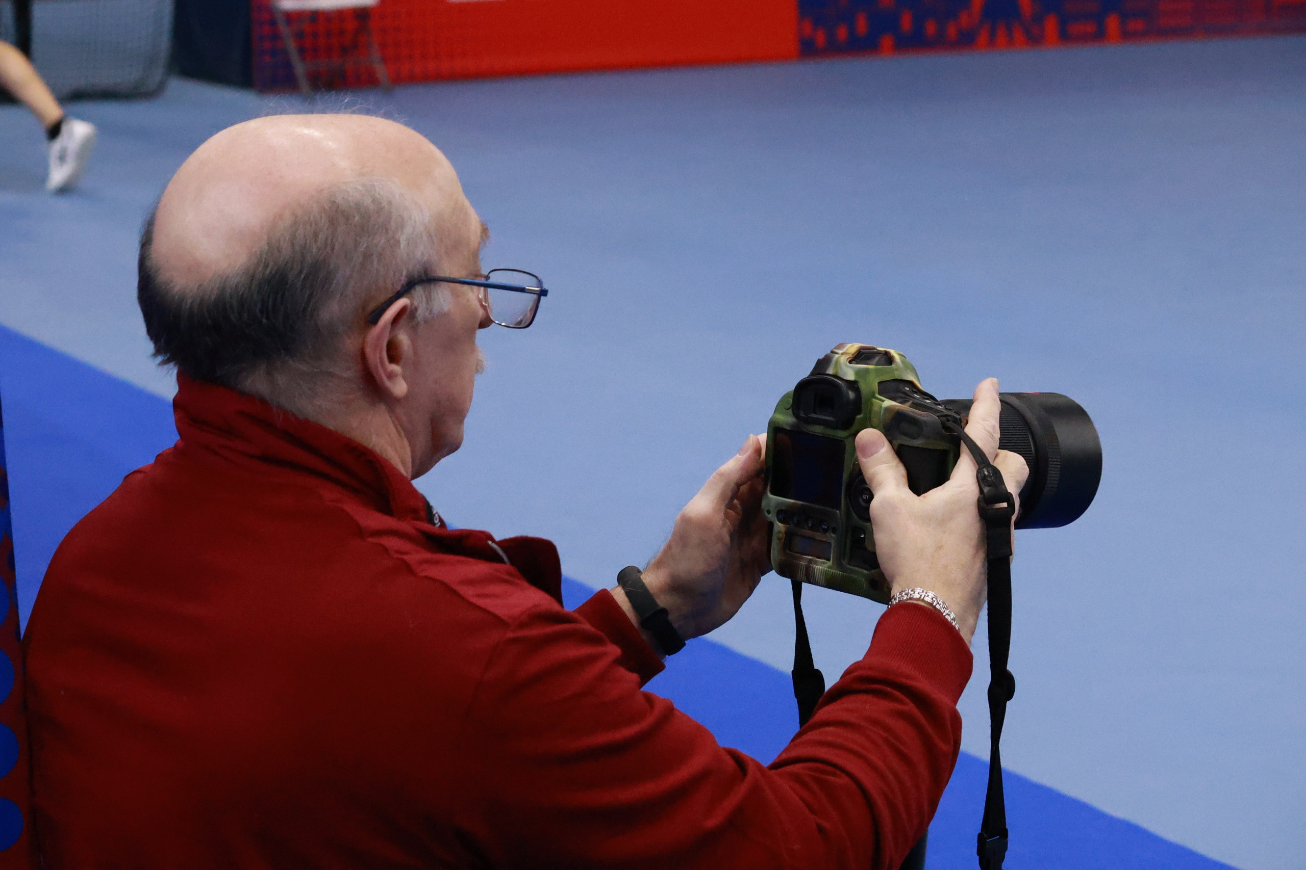 Открытый зимний кубок по теннису Winter Moscow Open 2025. Репортажный фотограф, спортивный фотограф в Москве и области