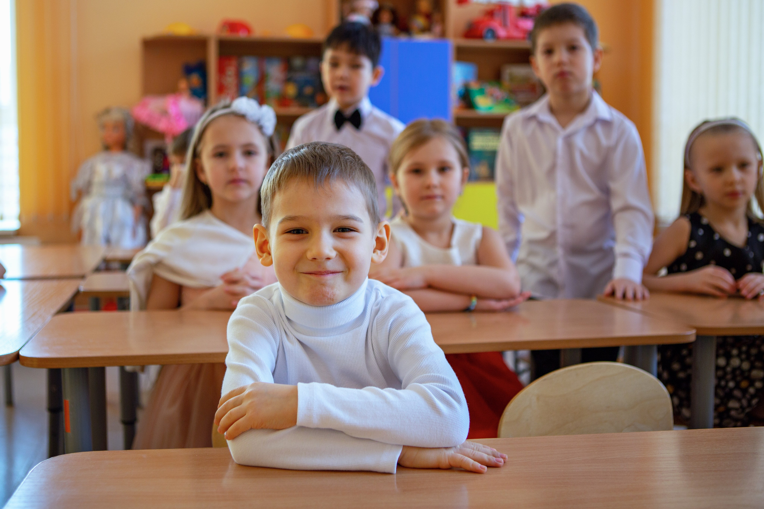 День в детском саду. Выпускные альбомы и школьный фотограф в Подольске, Троицке, Щербинке, Москве и Московской области