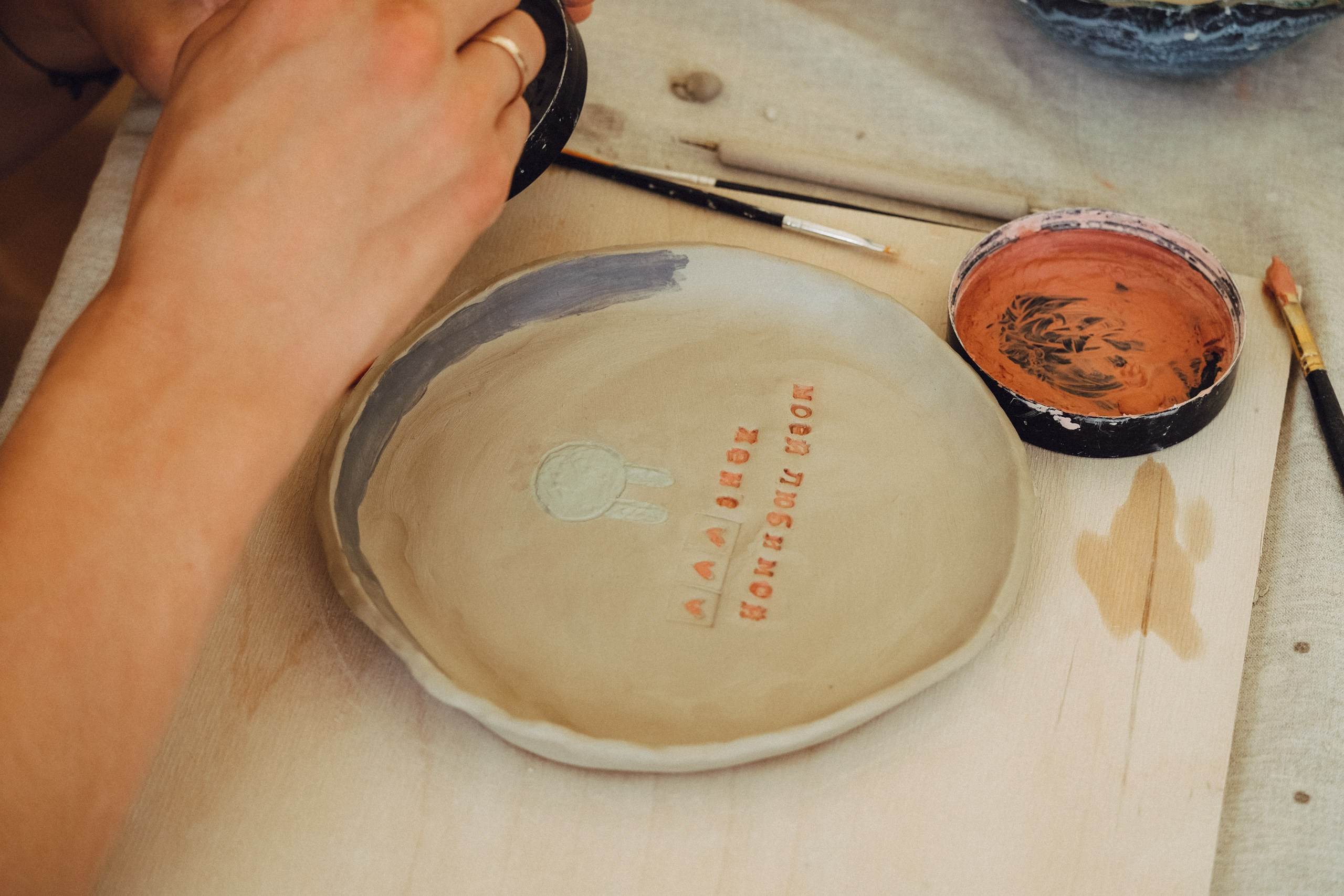 Любовь в студии лепки. Профессиональный фотограф, Санкт-Петербург — Виктория Богомолова