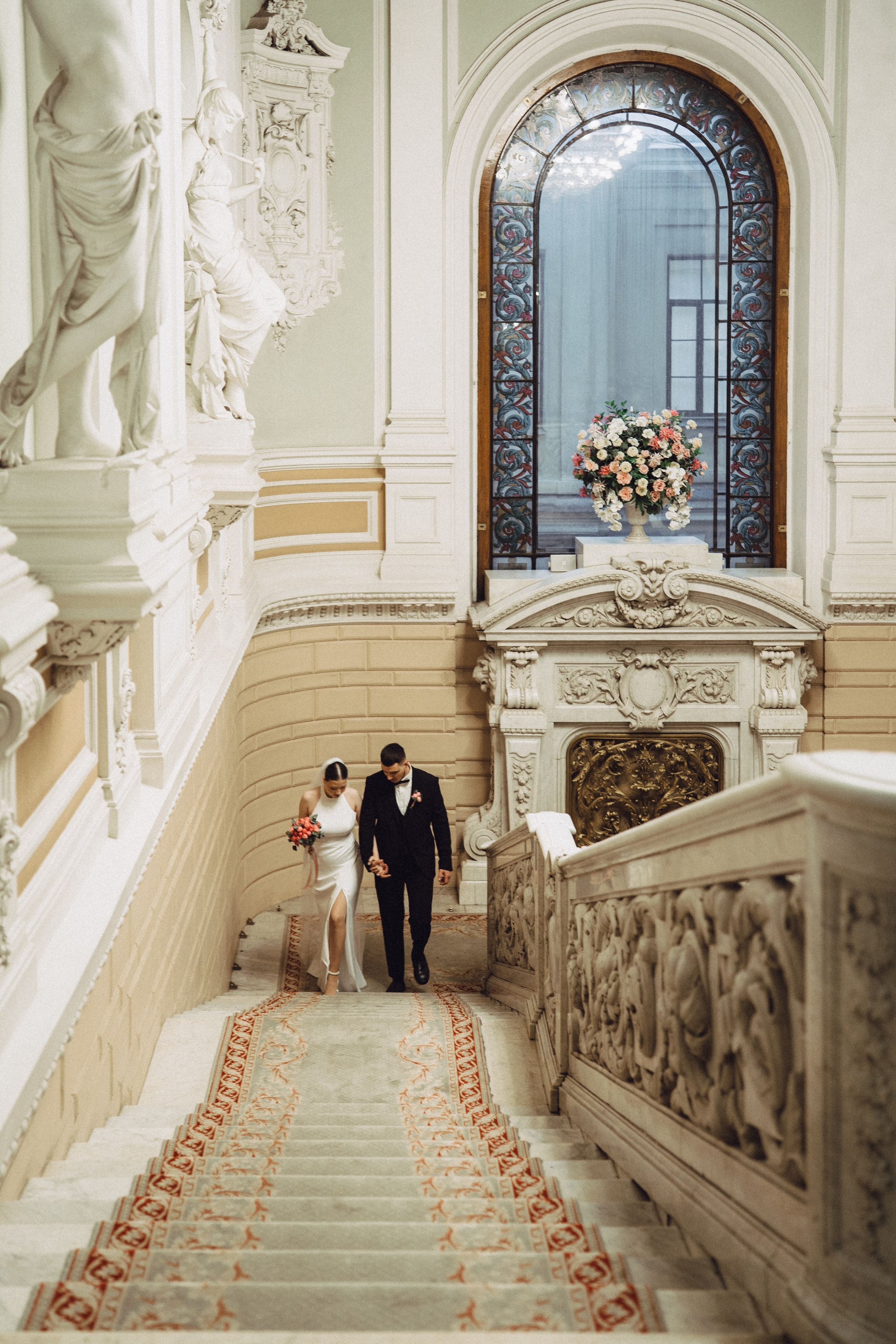 СВАДЕБНАЯ СЬЕМКА В ПЕВОМ ДВОРЦЕ БРАКОСОЧЕТАНИЯ. Профессиональный фотограф, Санкт-Петербург — Виктория Богомолова