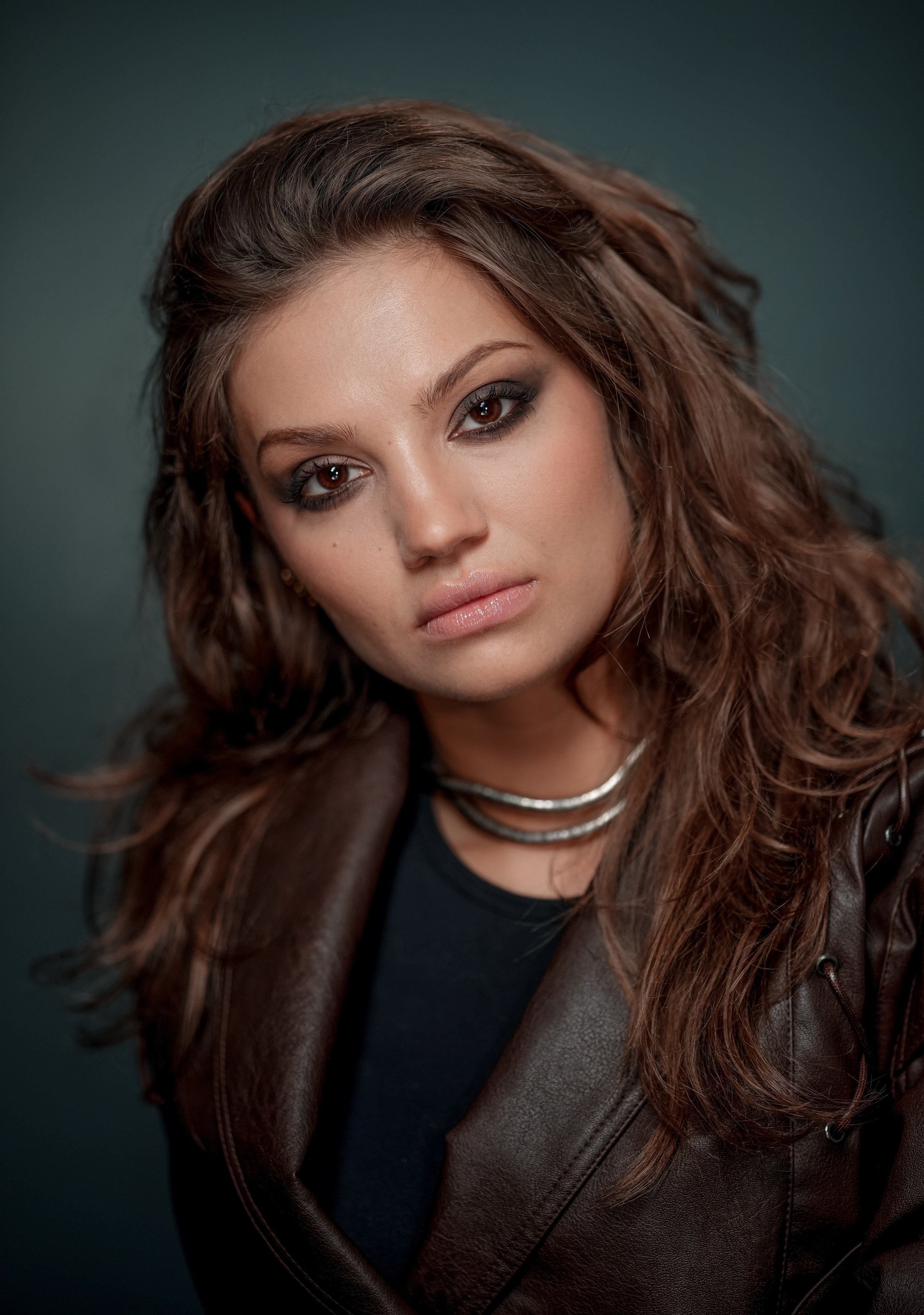 Актриса Диана Шаталова. Портретная съемка в Москве, студийный фотограф Игорь Фомин