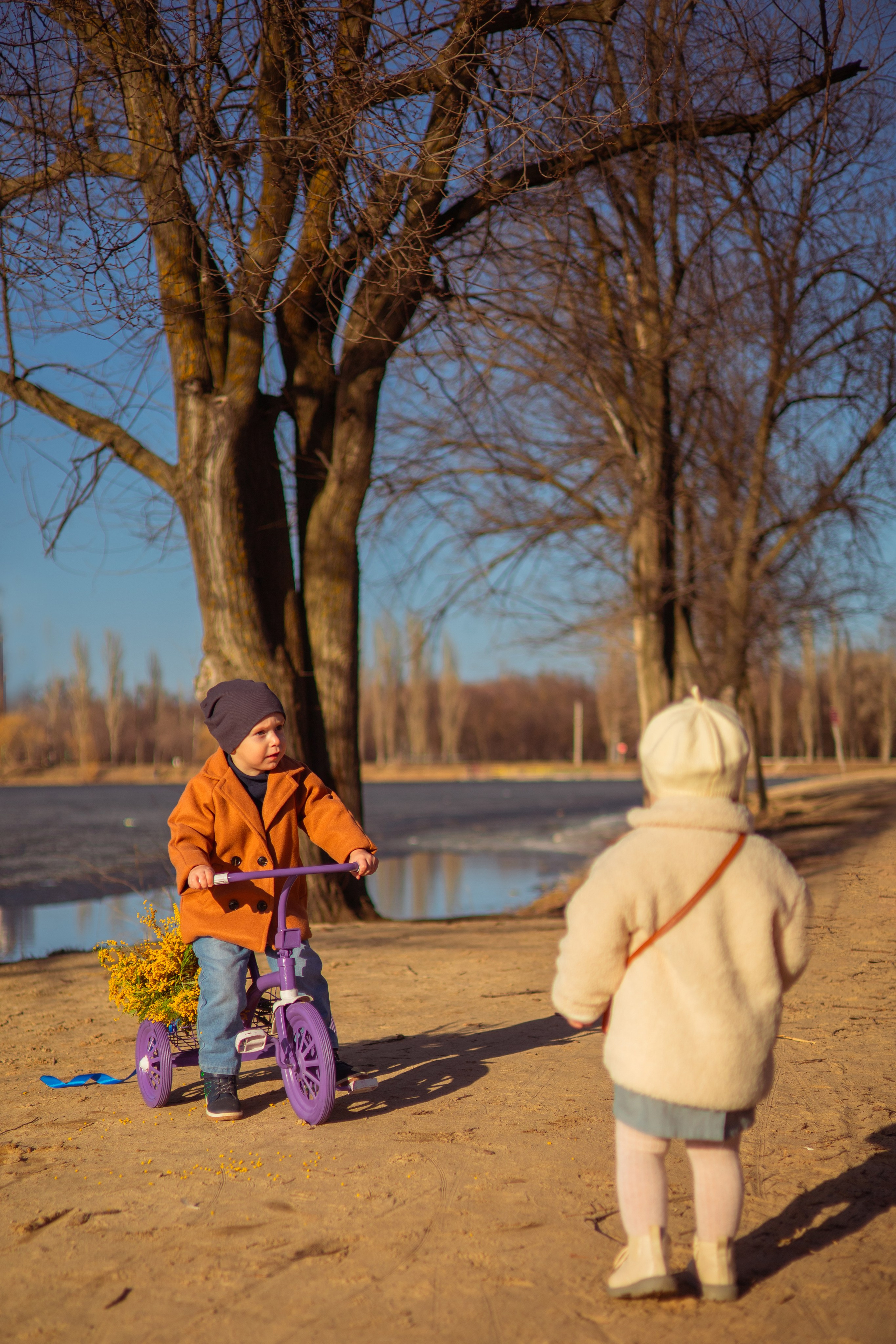 Даниил и Полина мимоза. Семейный и детский фотограф в Михайловке Татьяна Лестьева