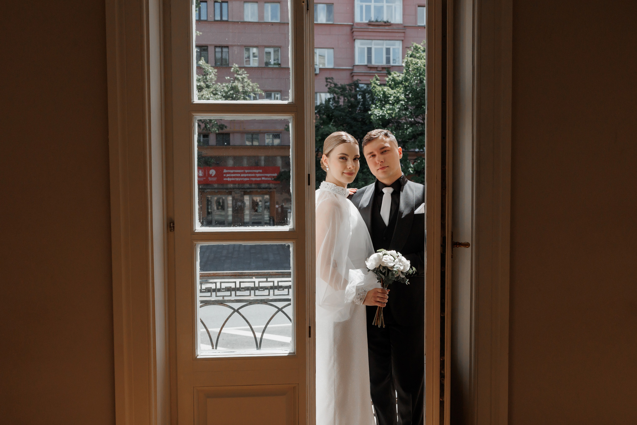 Анна и Сергей, Особняк Муравьевых-Апостолов, прогулка по ВДНХ, ресторан «Домик в саду». Свадебный и репортажный фотограф (Москва, Королев и другие)