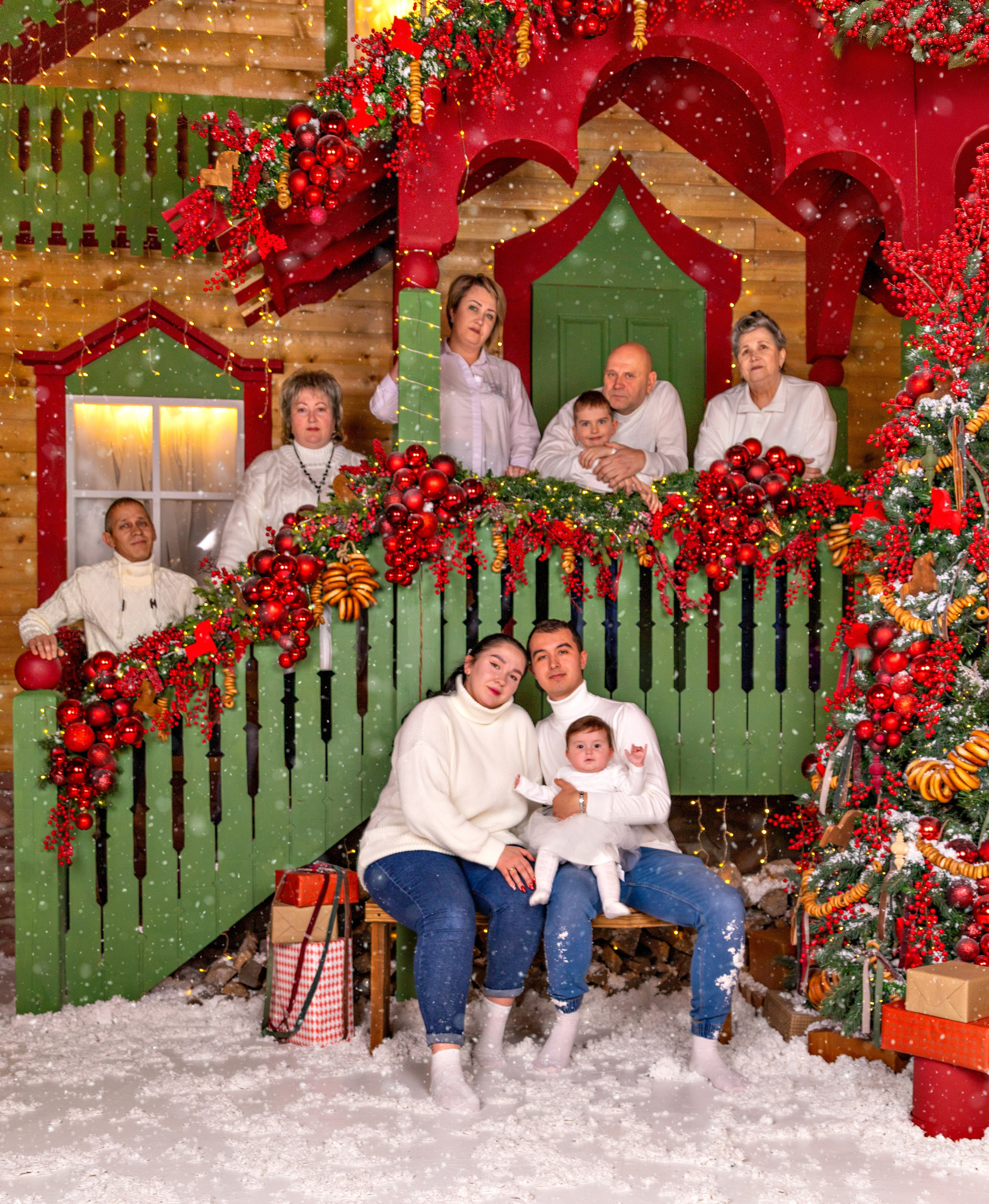 Новогодняя фотосессия. Семейный, свадебный и детский фотограф в Новосибирске Ольга Хидченко