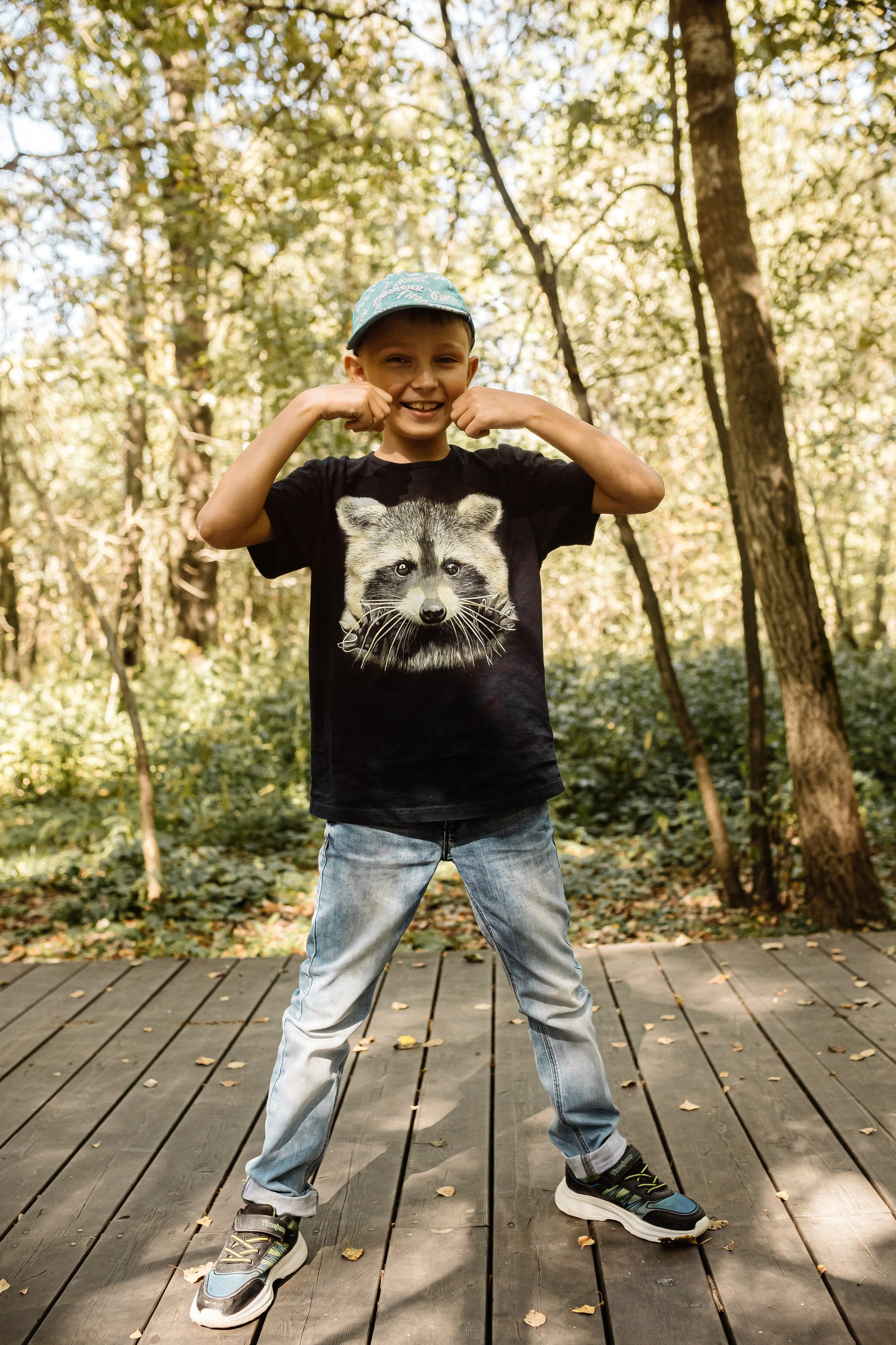 Репортаж школьной прогулки в парке. Семейный и женский фотограф в Москве Надежда Воробьева