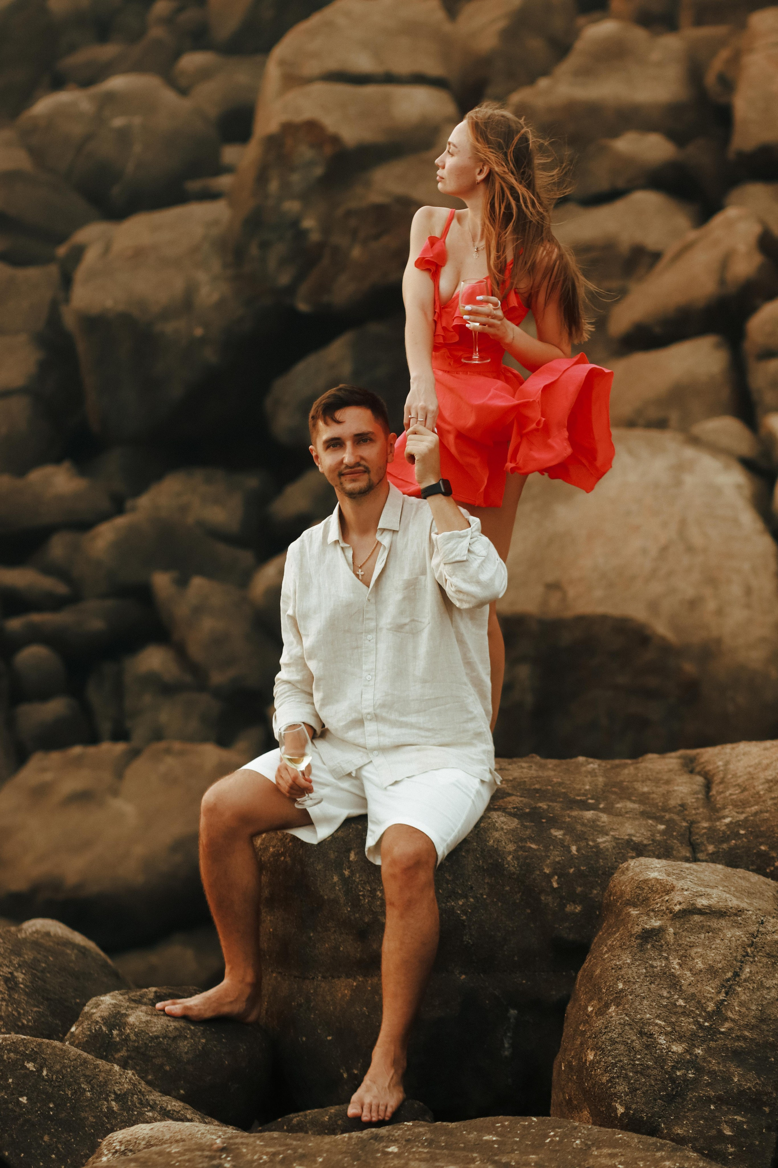 Унаватуна пляж. Фотограф на Шри-Ланке