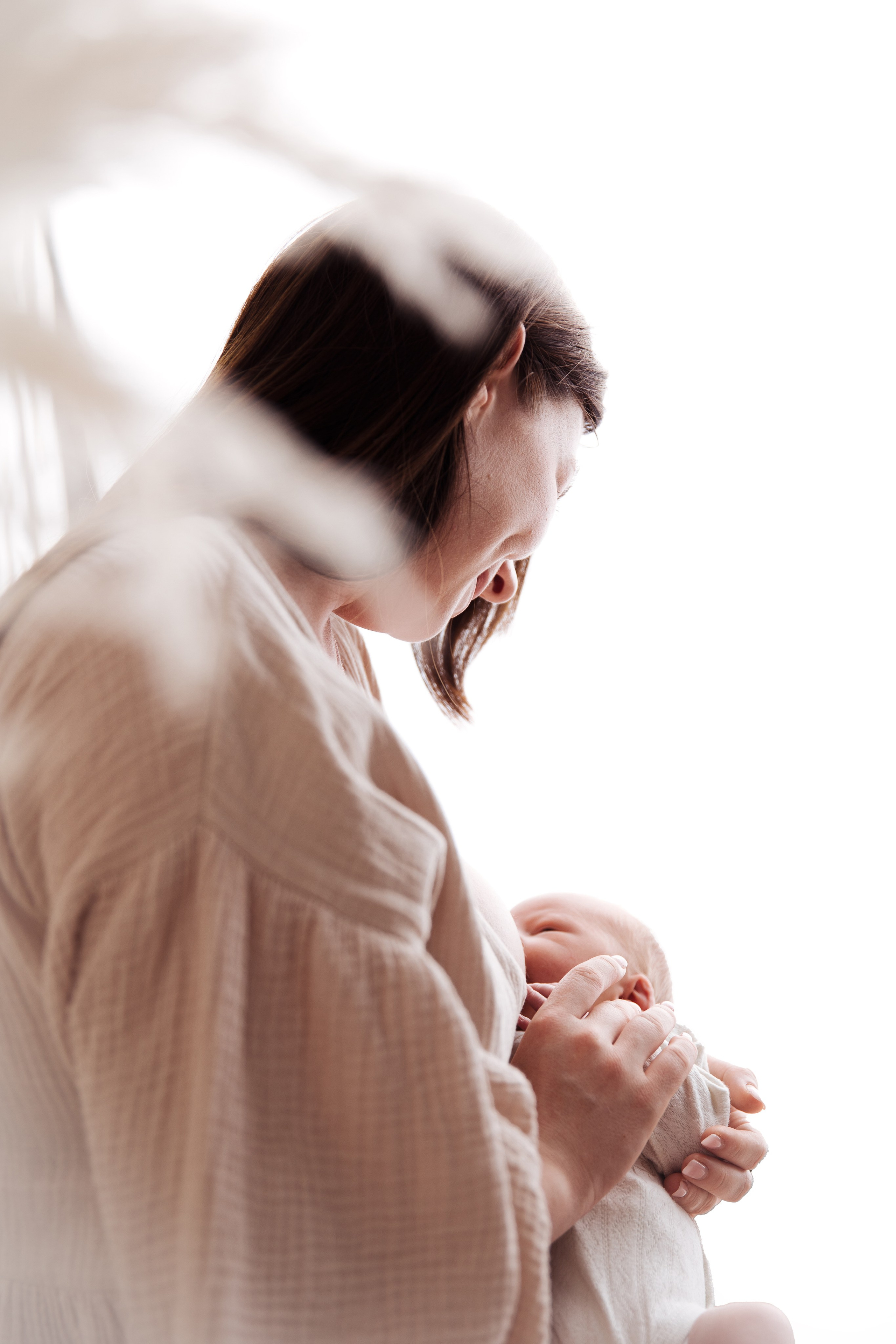 Мама и малыш. Фотограф беременности, новорожденных Москва. годики под ключ