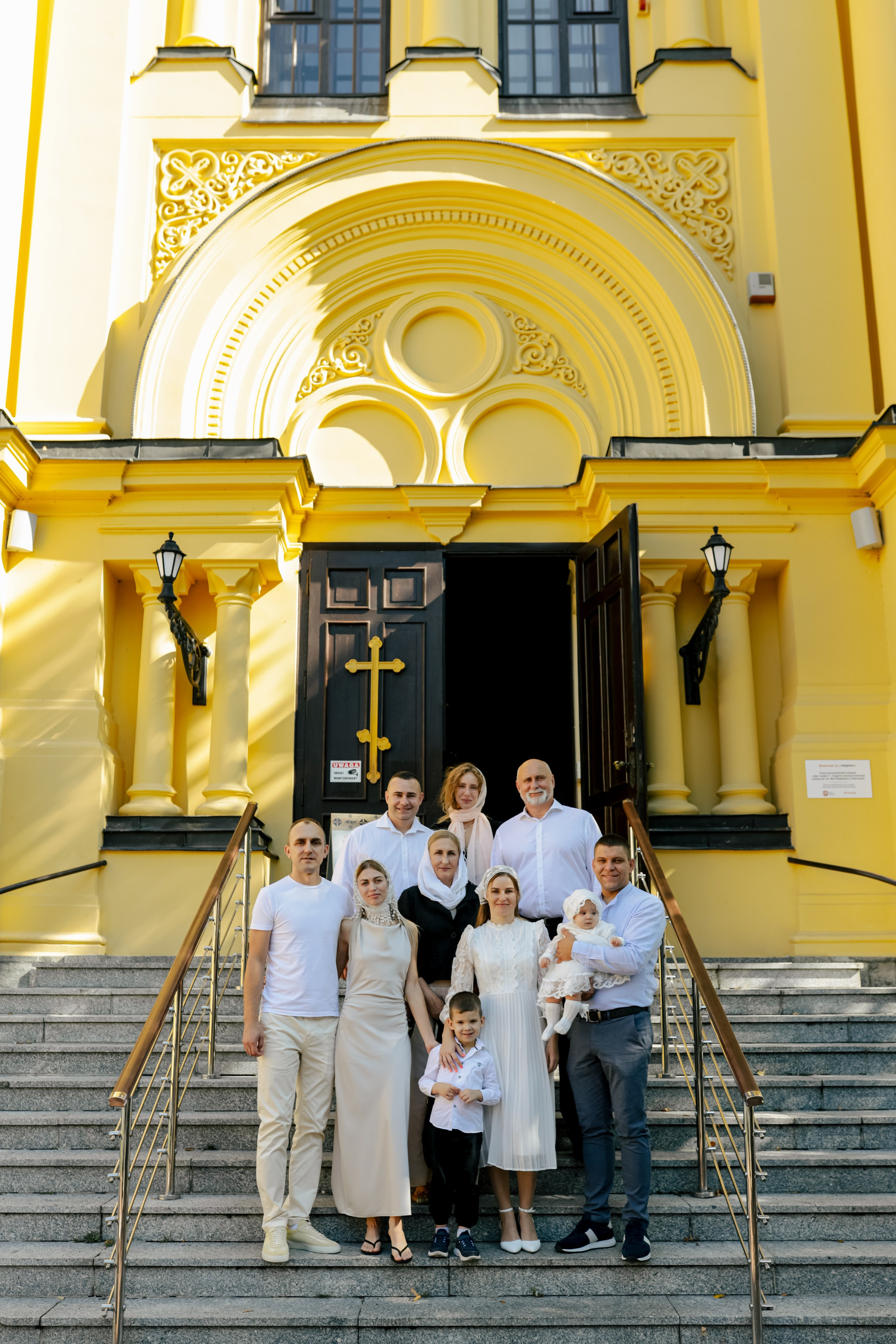 Крещение Эмилии. Свадебный и семейный фотограф в Варшаве