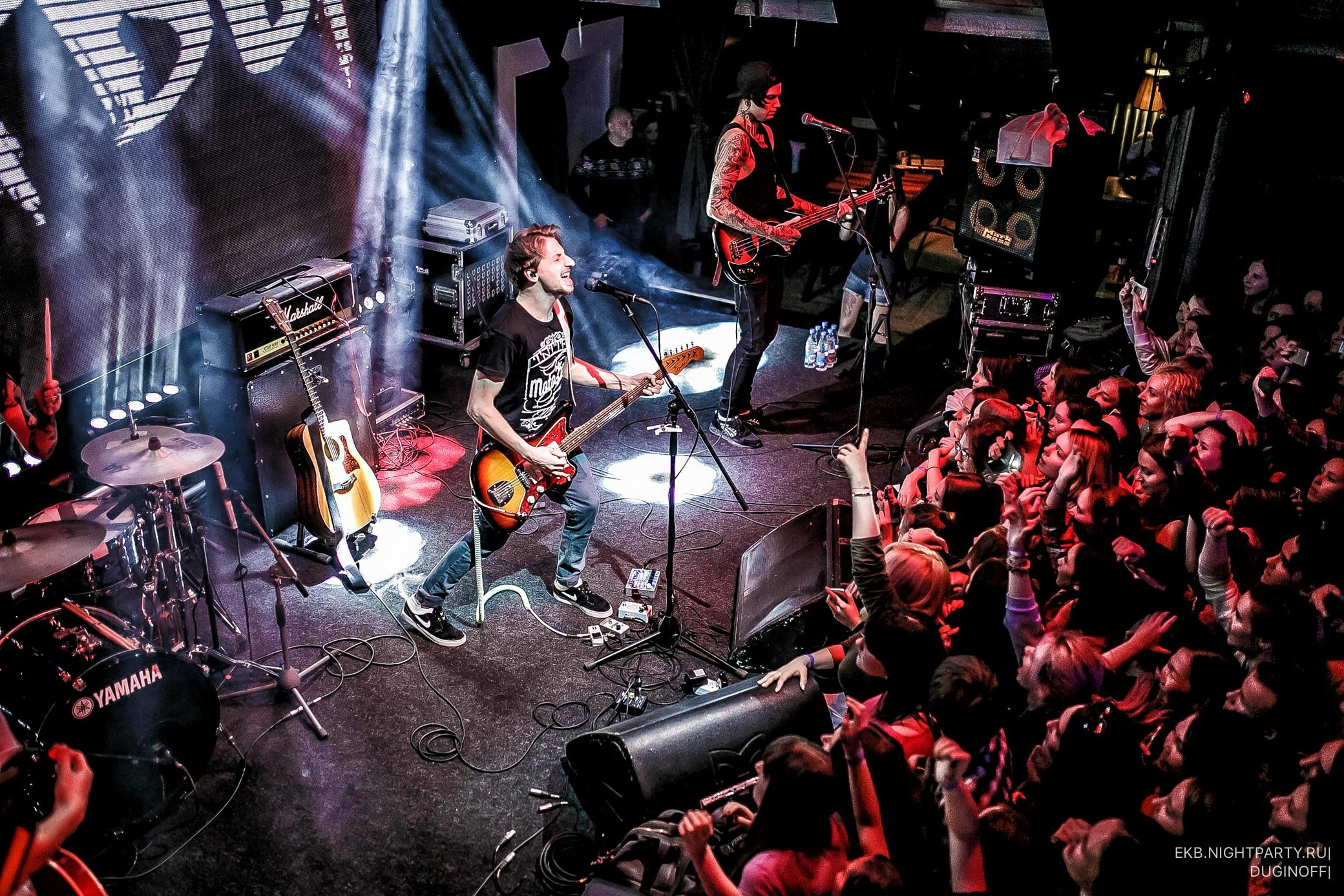 НЕРВЫ Концерт. Профессиональный фотограф Дугинов Николай | Екатеринбург