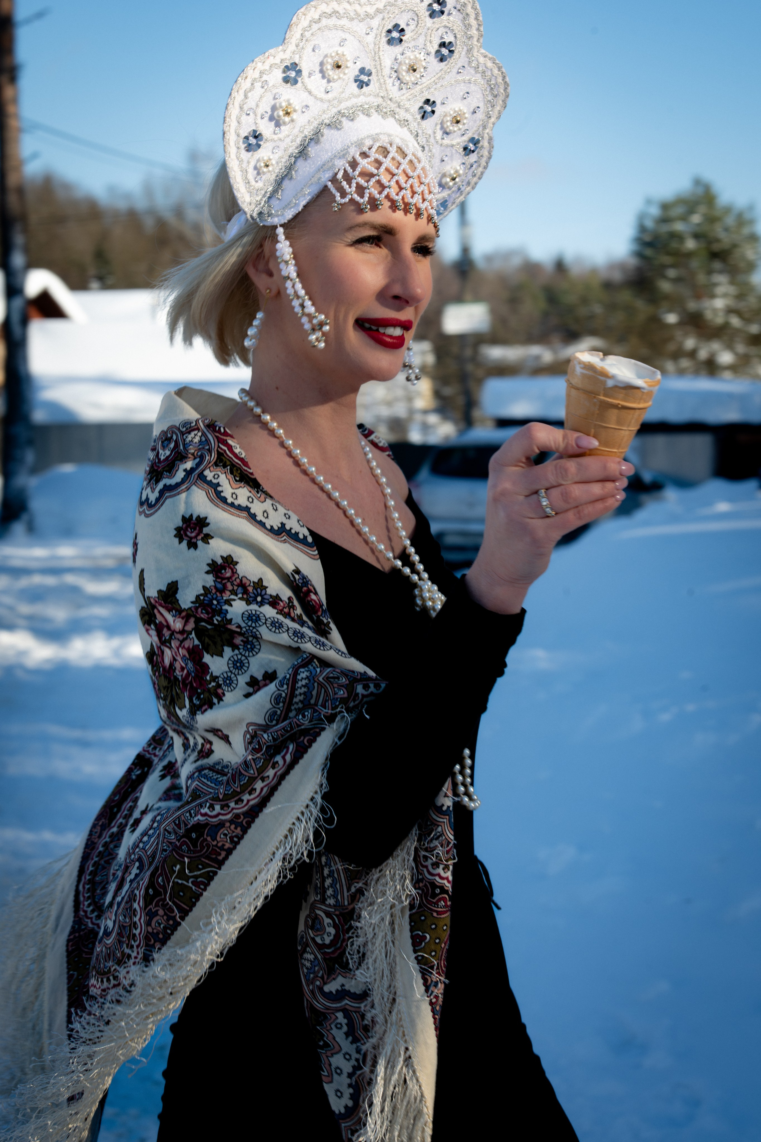 Масленица с Комаро. Семейный и детский фотограф в Королеве, Москве и Московской области Строева Анастасия