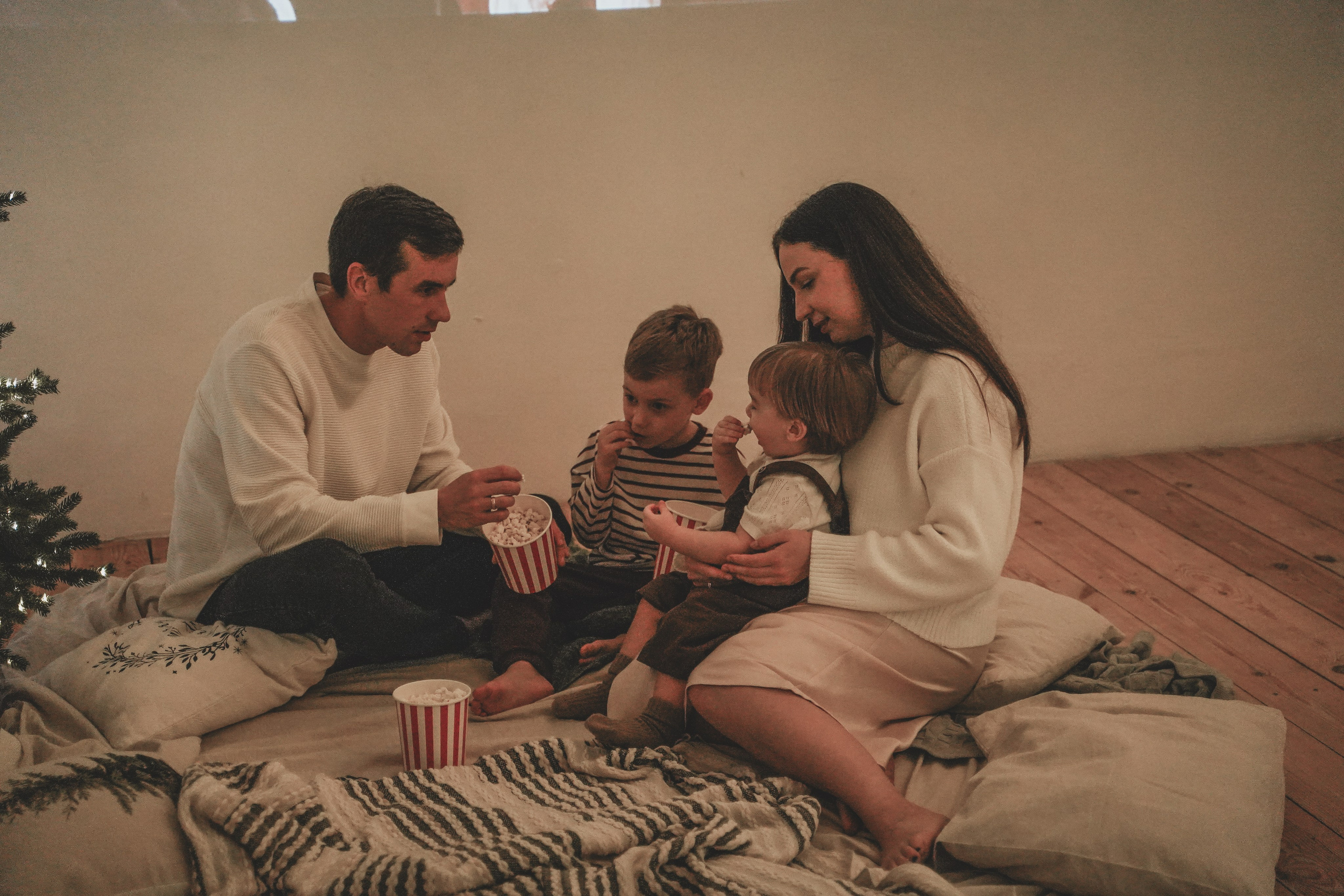 Новогодняя ночная фотосессия. Семейный и женский фотограф в Краснодаре Анастасия Приймак