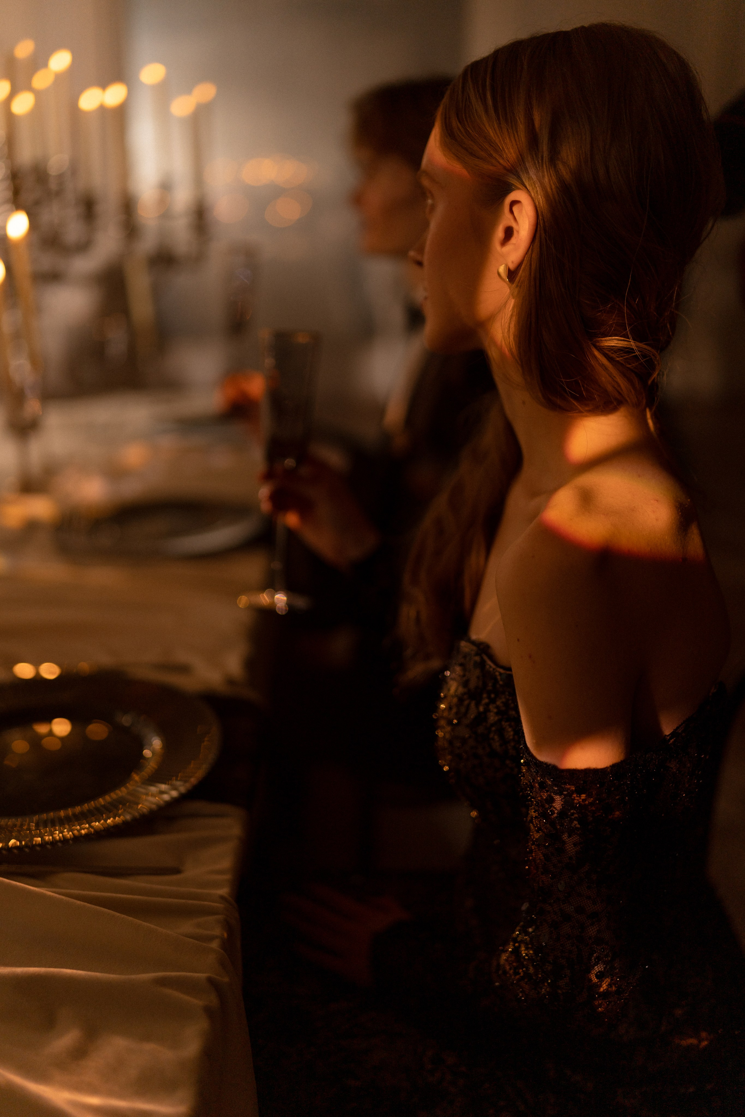 Ужин при свечах. Свадебный и репортажный фотограф Москва