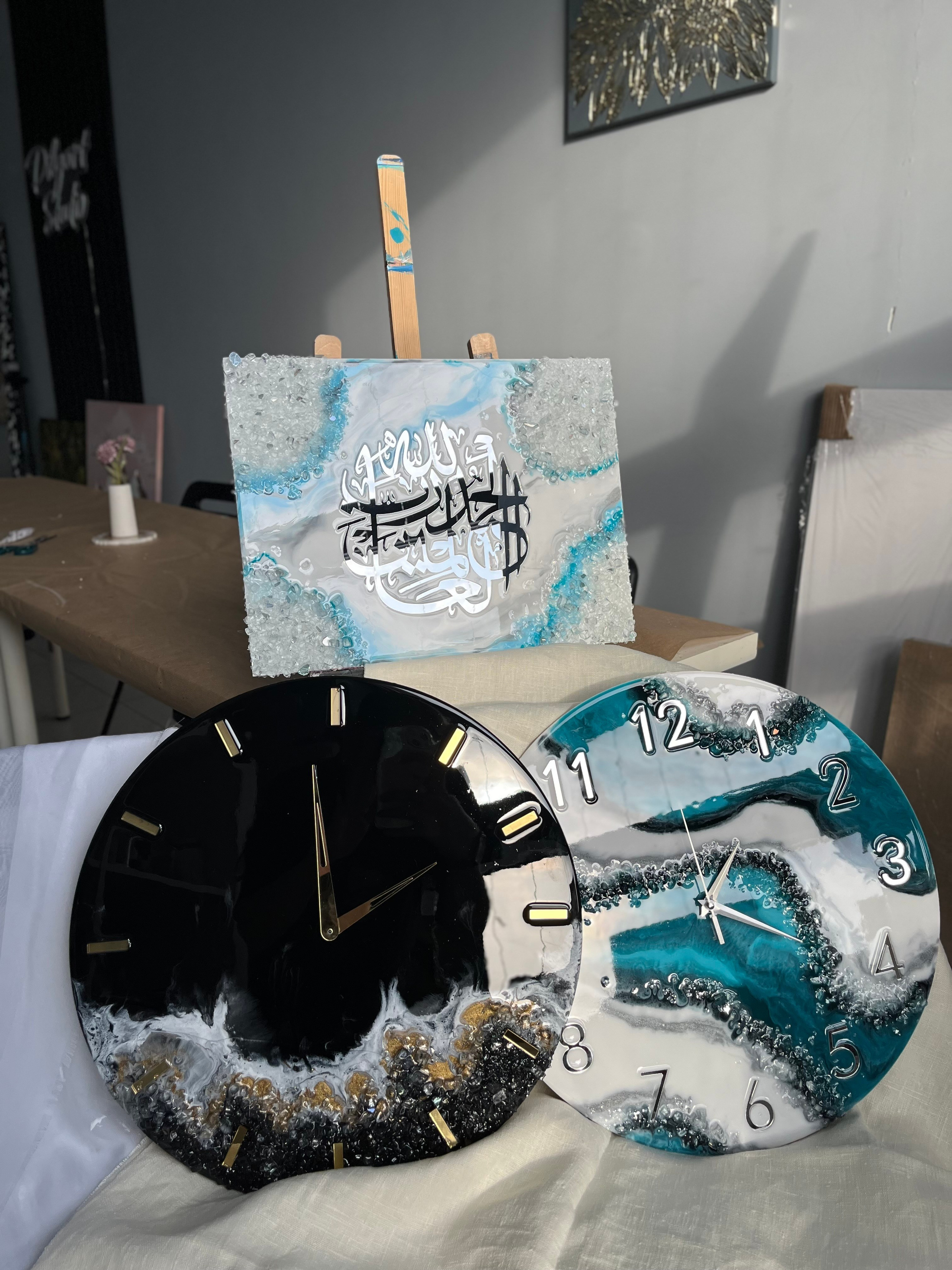 Мастер-класс. Эпоксидная смола. Художник-преподаватель Диляра Хабибуллина