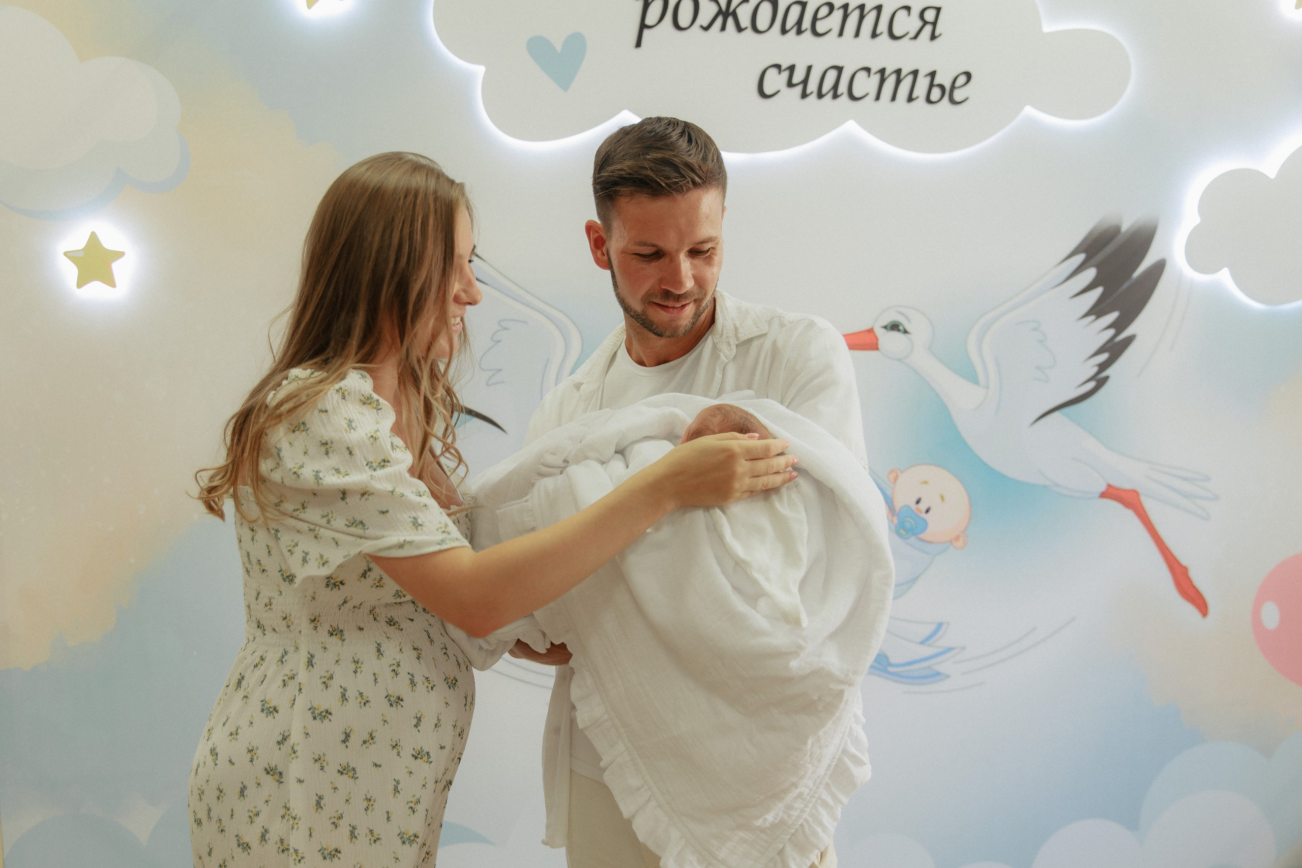 Выписка Димы. Семейный фотограф, фотограф новорожденных в Москве, Анастасия Федяева