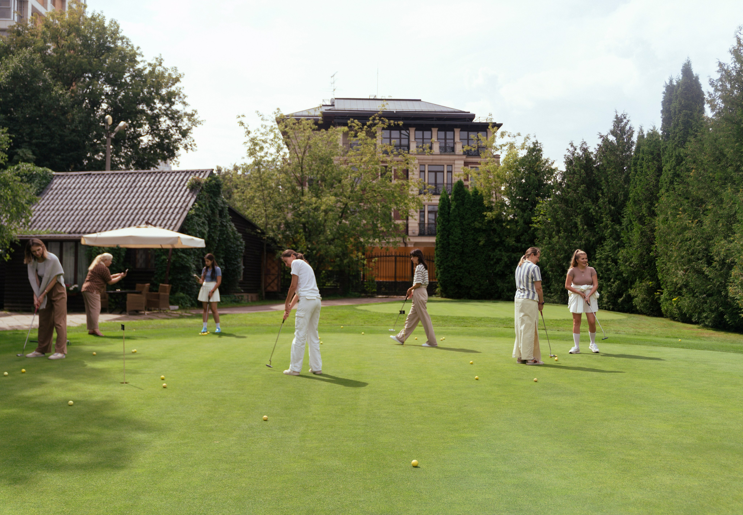 Гольф. Свадебный фотограф в Москве Кристина Чехова