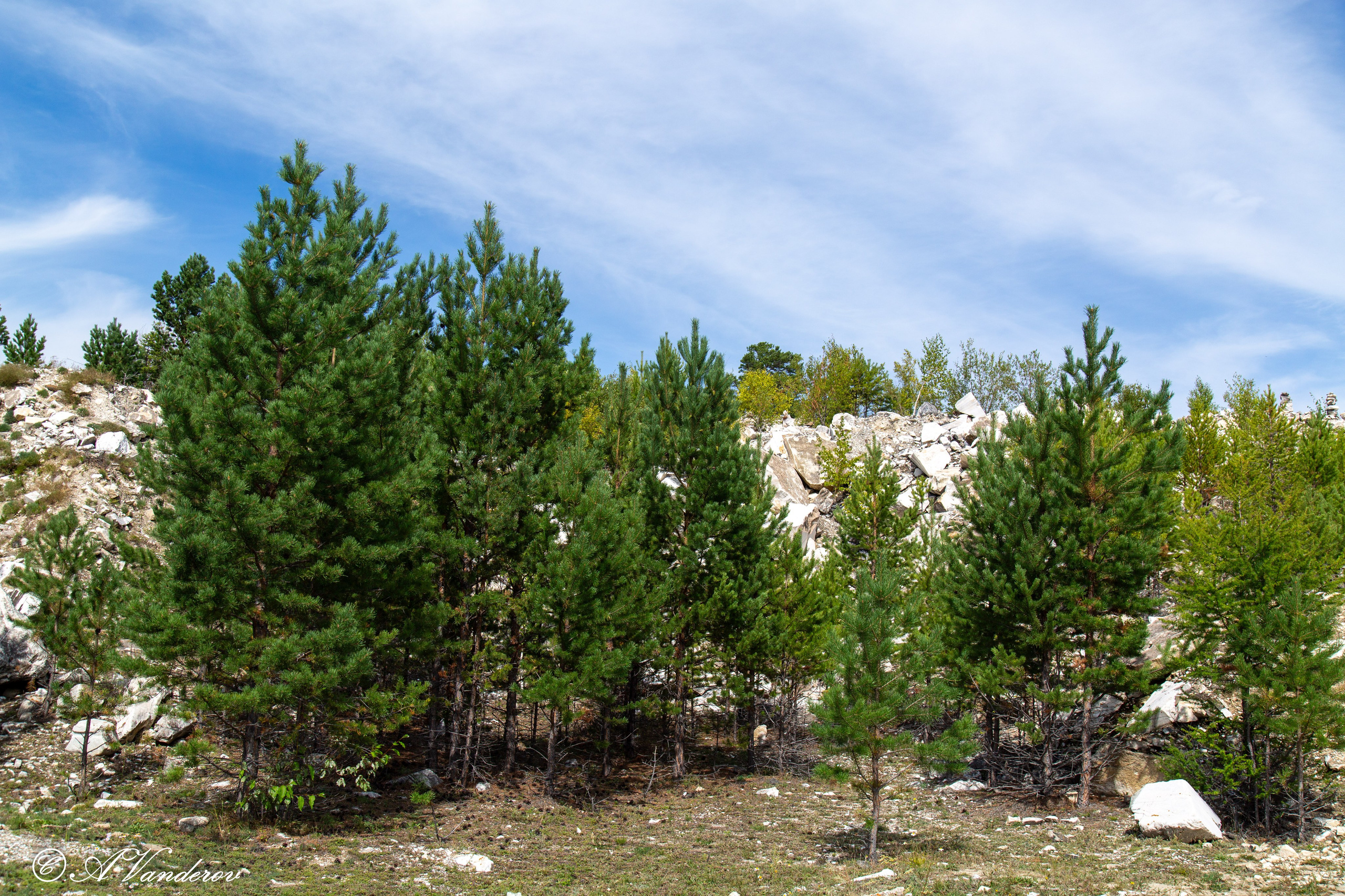 Мраморный карьер. Фотограф Омск | Александр Вандеров