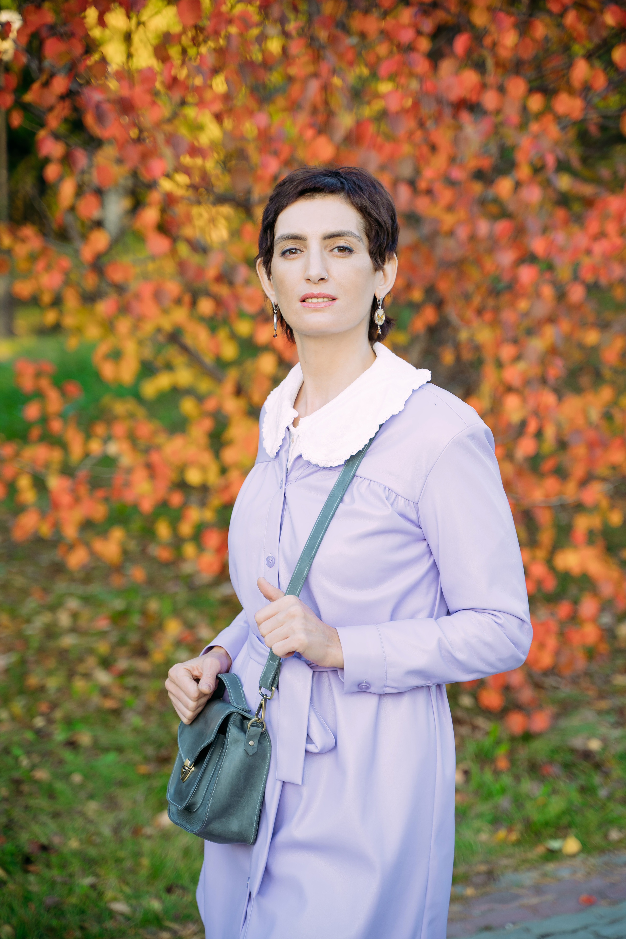 Осенняя фотосессия Оксаны и её дочерей. Семейный и детский фотограф в Нефтеюганске Виктория Кудрявцева