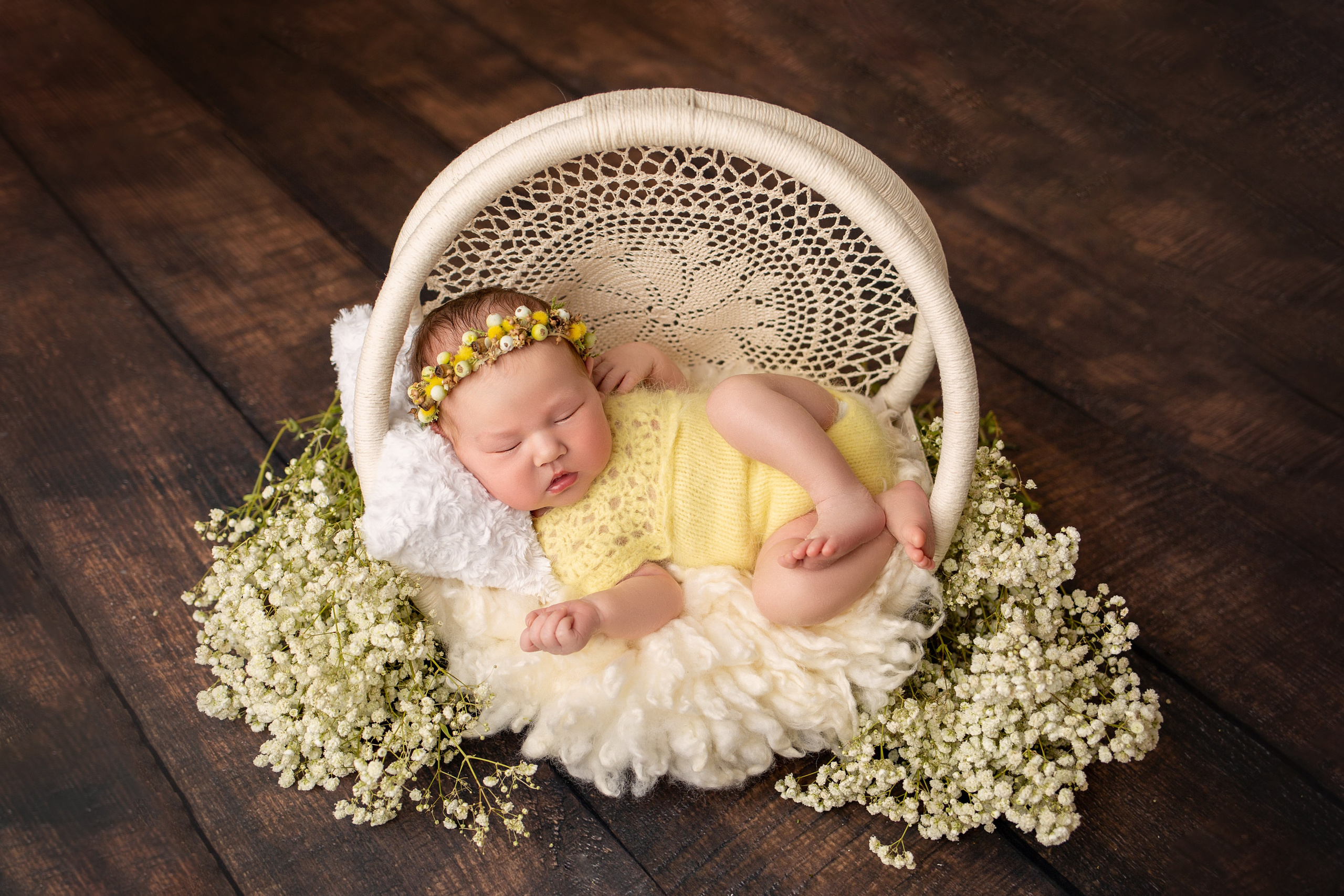 Ньюборн девочки. Фотограф новорожденных, семейный, детский фотограф в Москве и Московской области