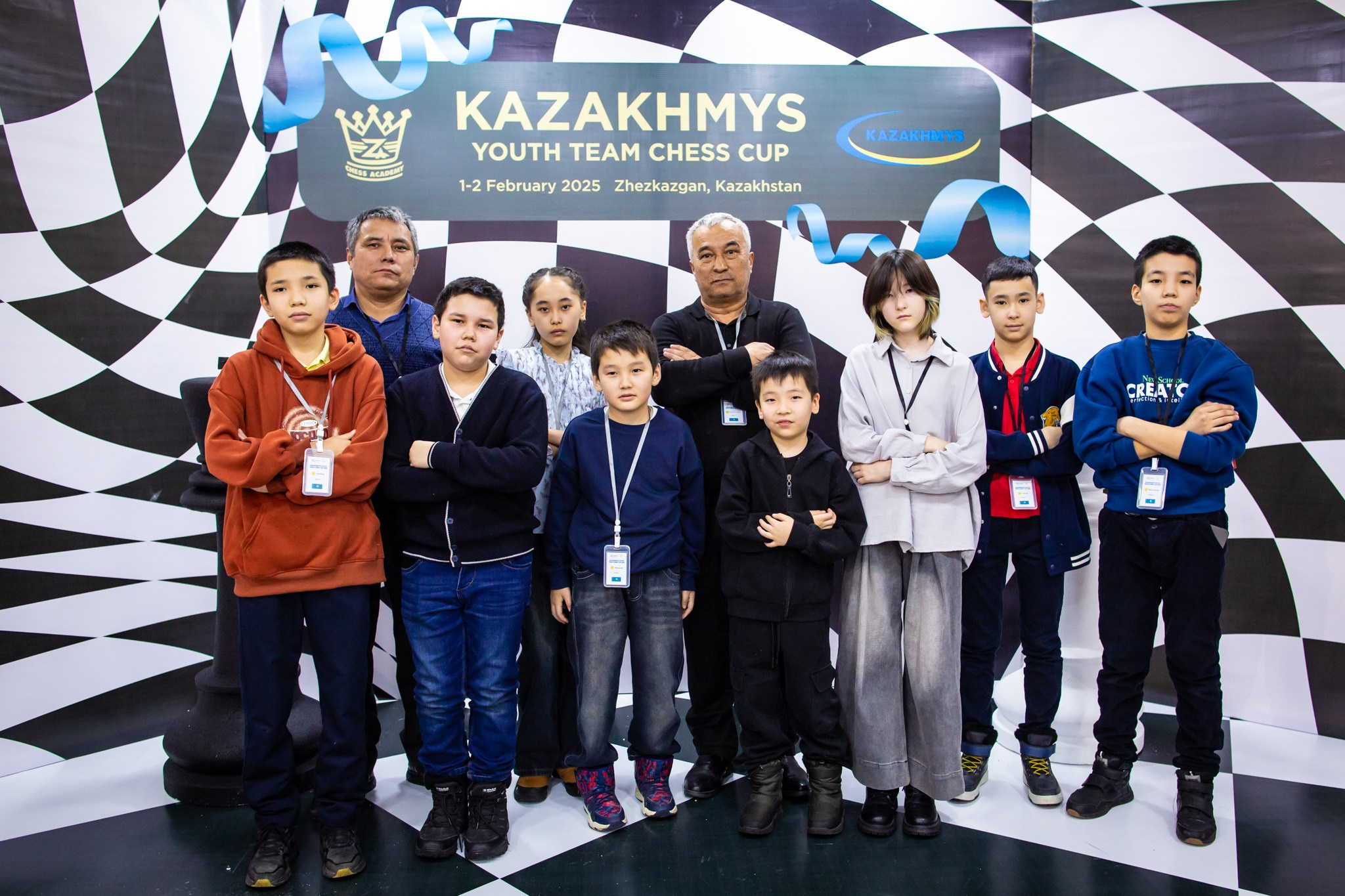 2025.02.02 KAZAKHMYS Youth Team Chess CUP 2025 — Day2_Teams. Фотограф Анна Штурман (репортажная съёмка любых событий и мероприятий) Anna Shtourman photographer