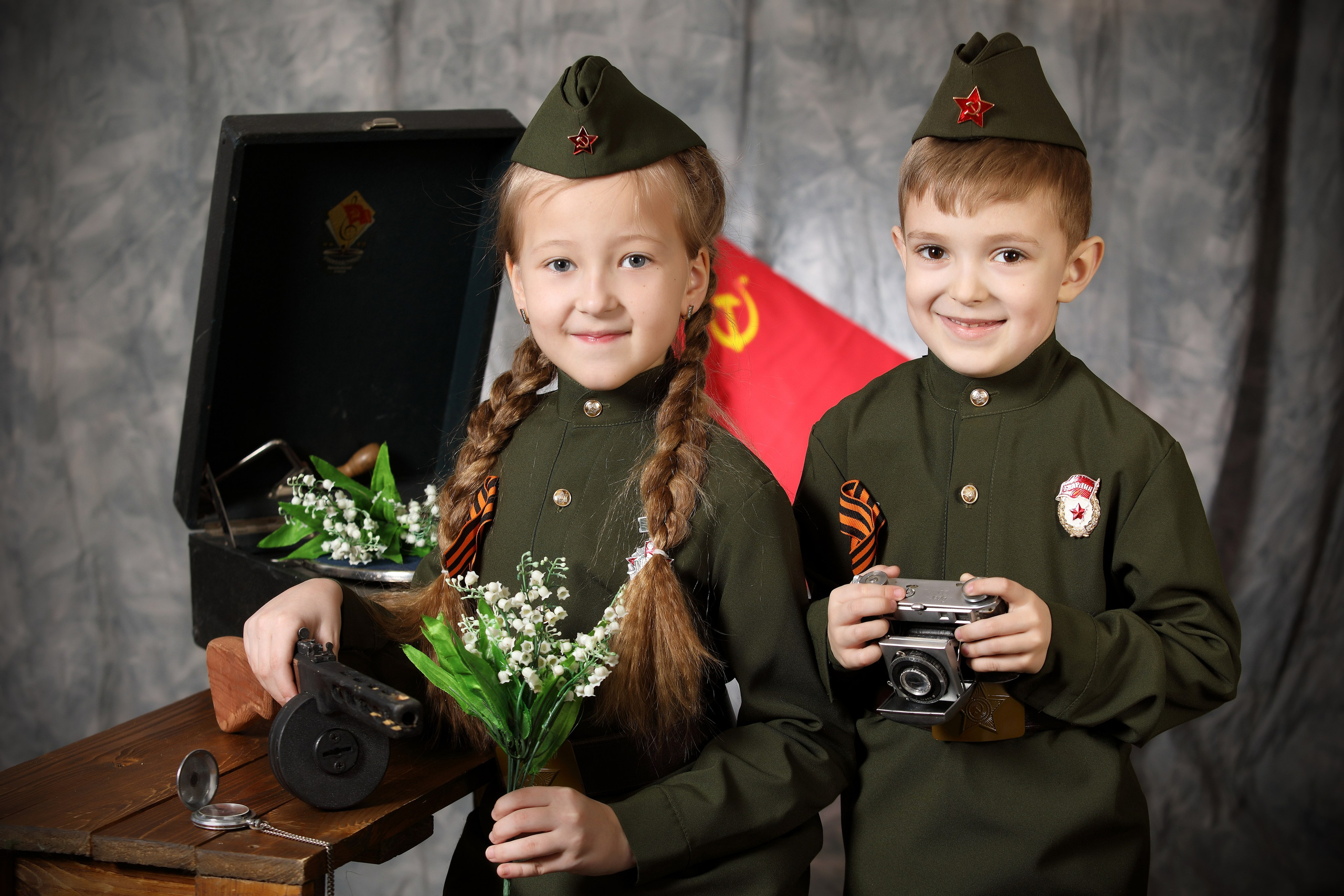 9 мая. Детская выездная фотостудия