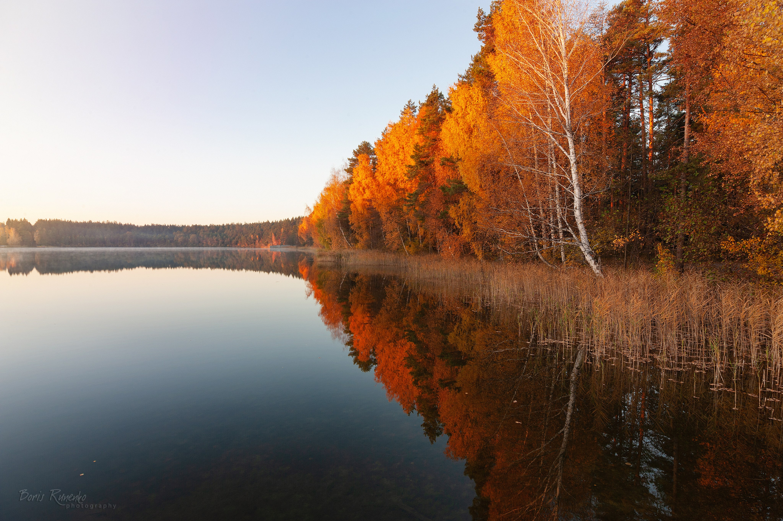 Озеро Белое. Московская область. Борис Руненко. Пейзажный и travel-фотограф