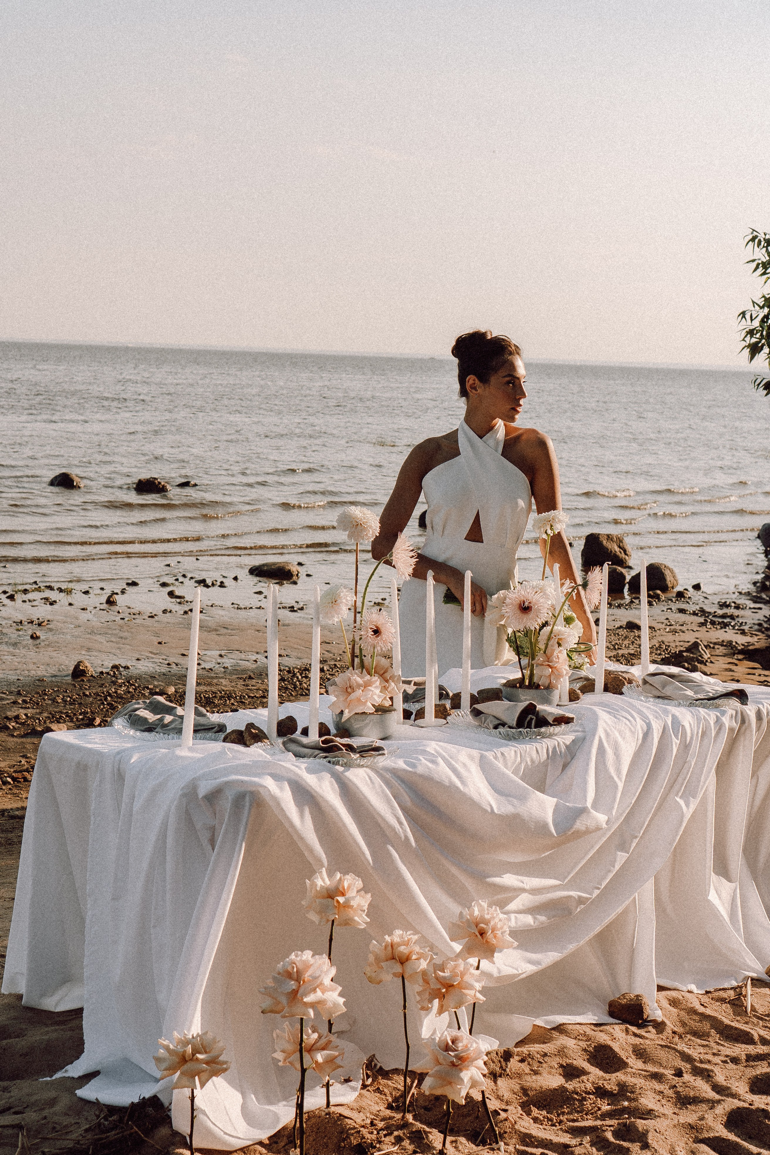 СВАДЕБНАЯ ФОТОСЕССИЯ ВЫЕЗДНОЙ ЦЕРЕМОНИИ (ФИНСКИЙ ЗАЛИВ). Профессиональный фотограф, Санкт-Петербург — Виктория Богомолова