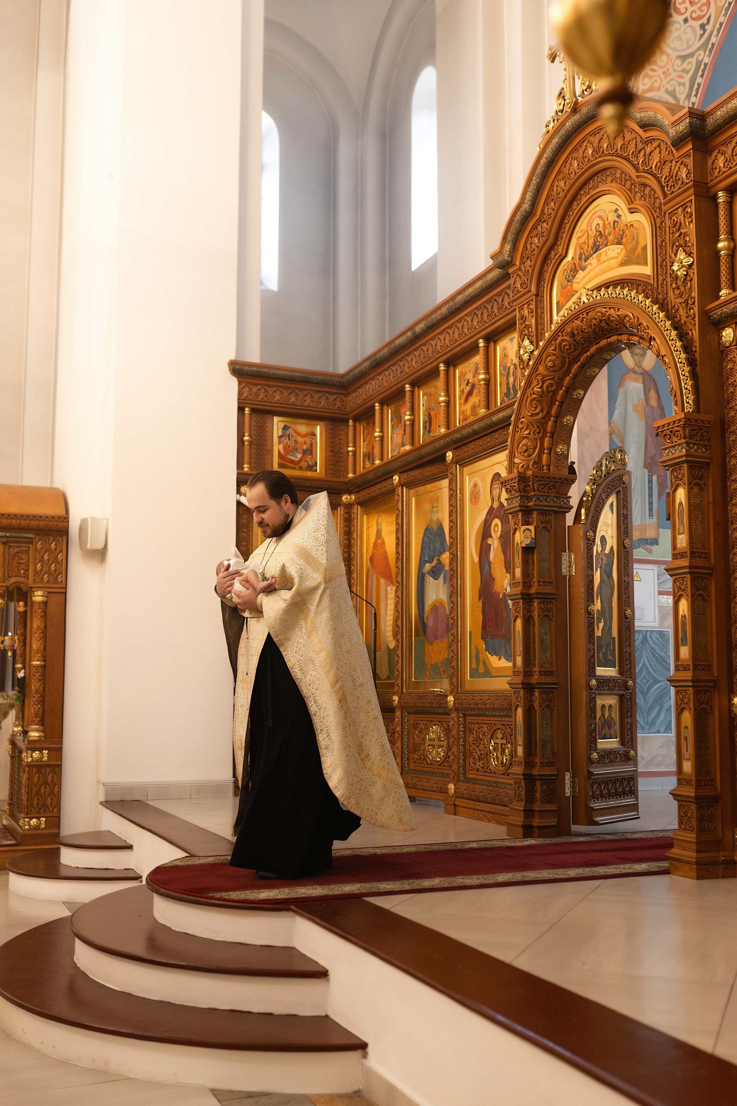 Таинство крещения Алисы. Фотограф в Железнодорожном и Балашихе