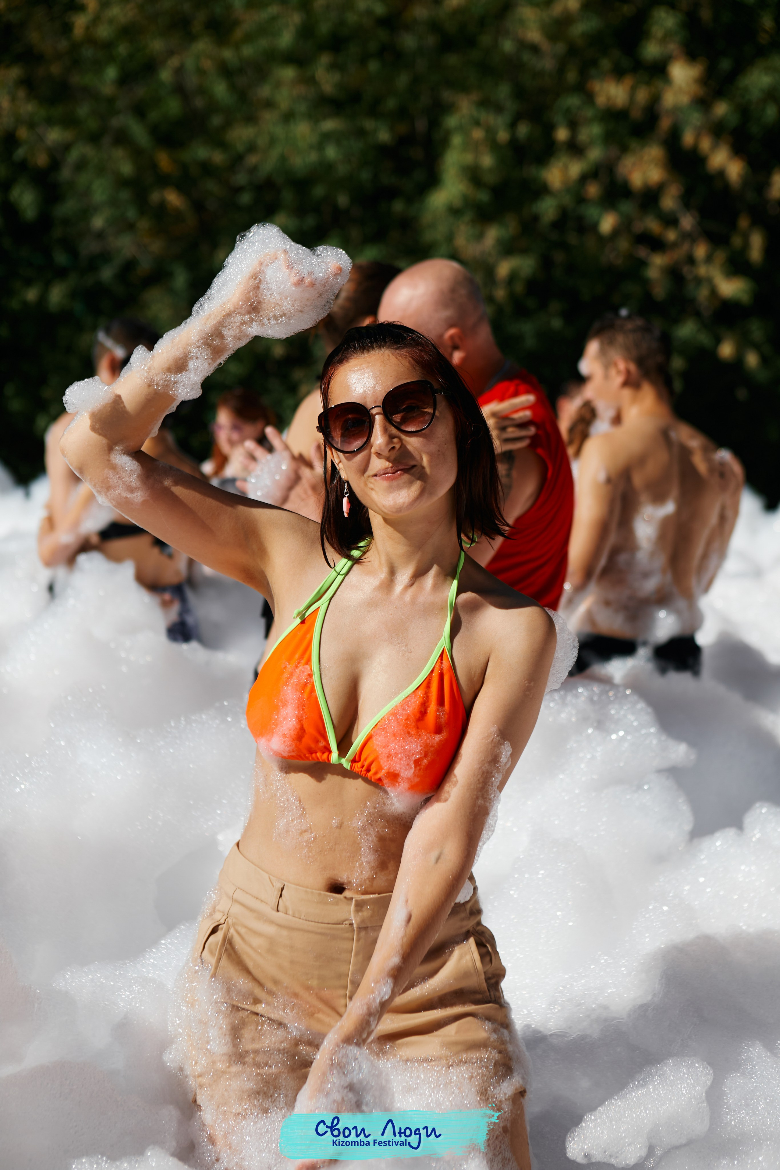 Foam party. Свадебный фотограф