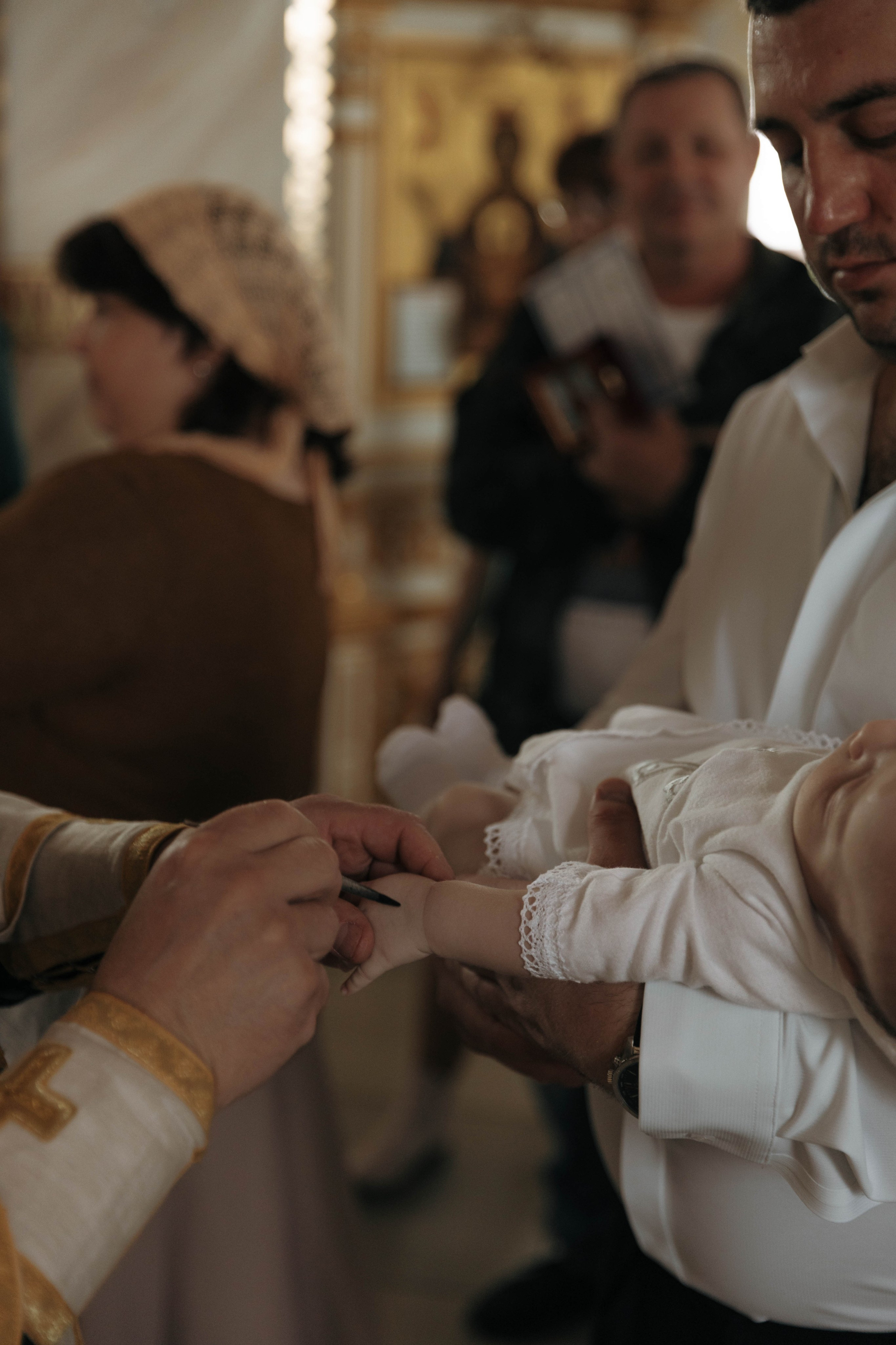 Таинство Крещения Никиты. Фотограф Сальск Катерина