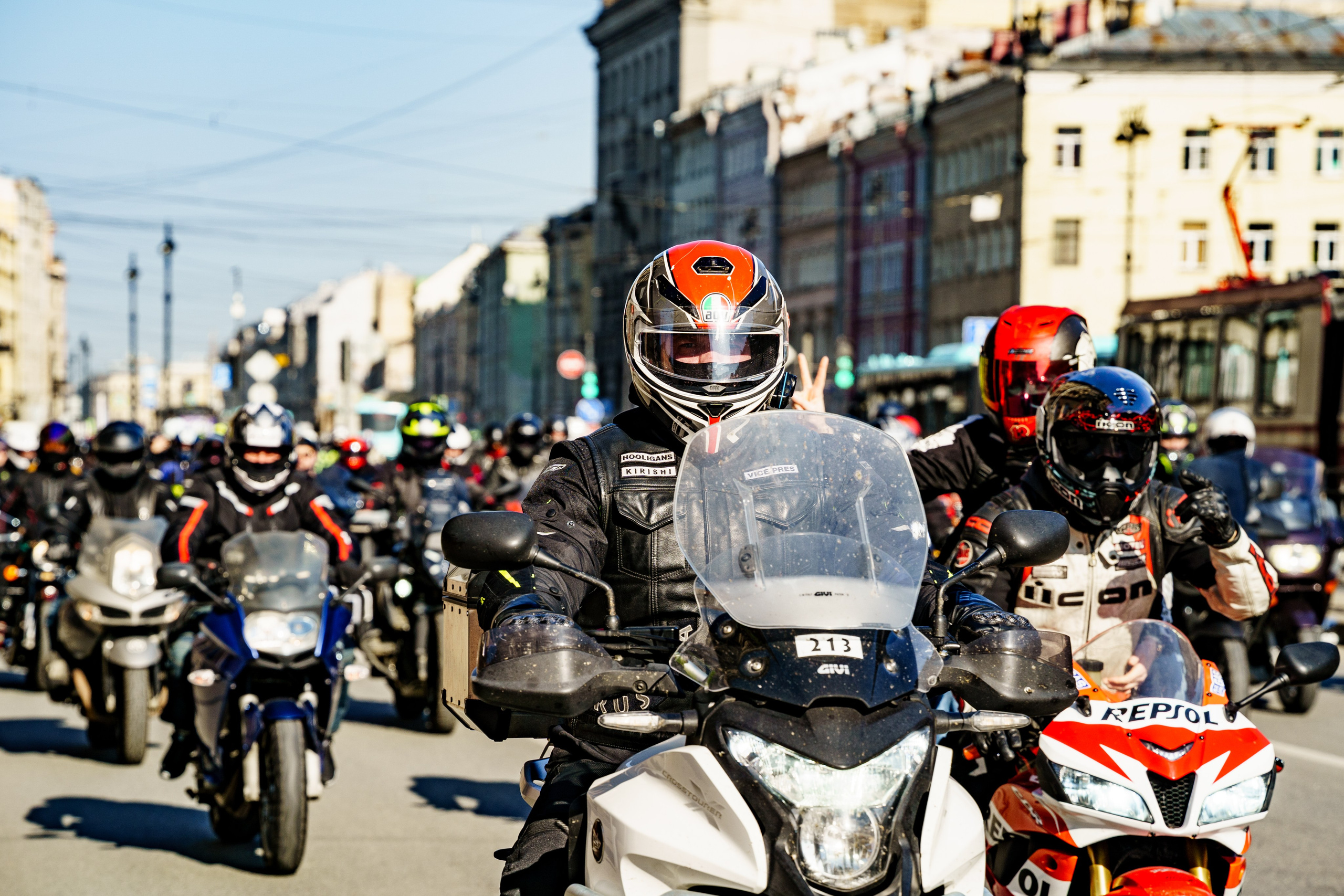 Прохват мотоклуба Norman Riders ч.1. Концертный и репортажный фотограф в Санкт-Петербурге Слава Пахомов