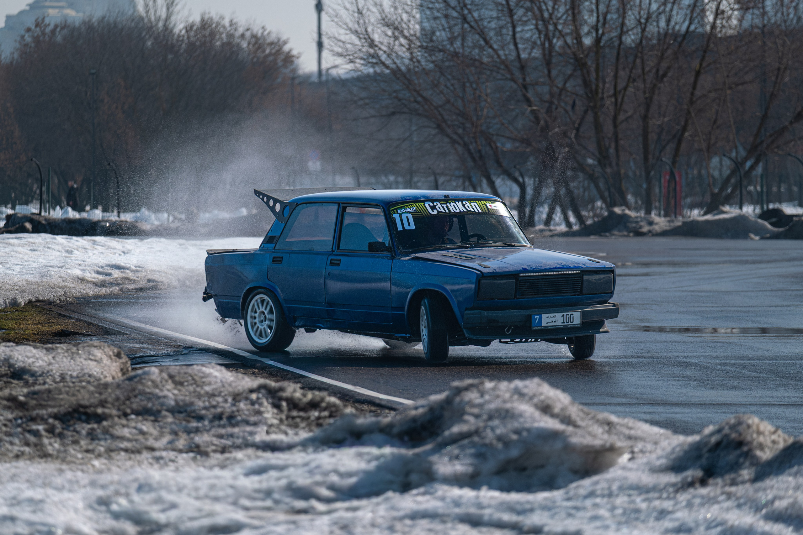 Спортивная автомобильная съемка. Malenkyia