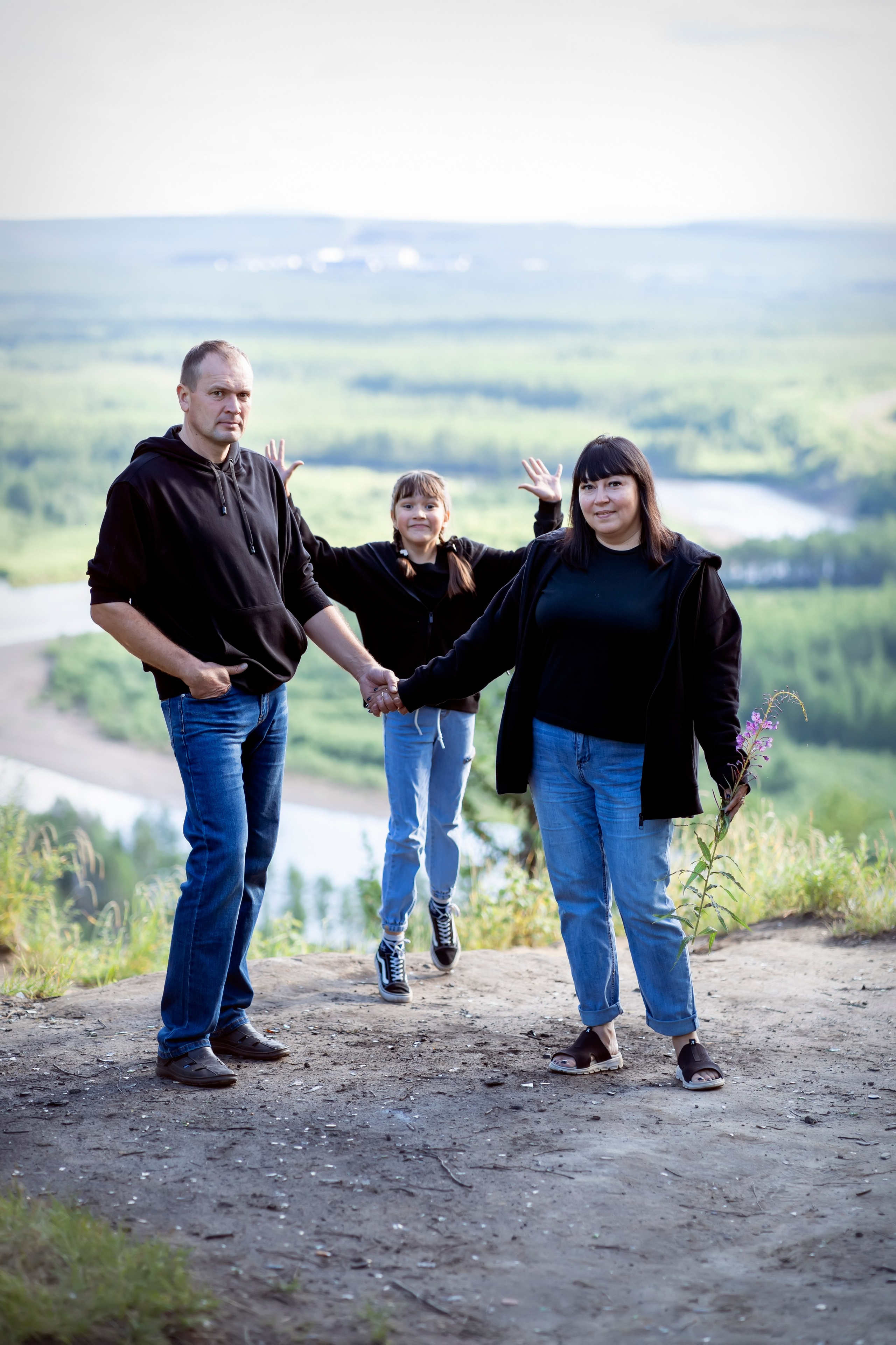 Летняя прогулка на АЯМовской скале. Семейный и детский фотограф в Хабаровске Анна Гриневич
